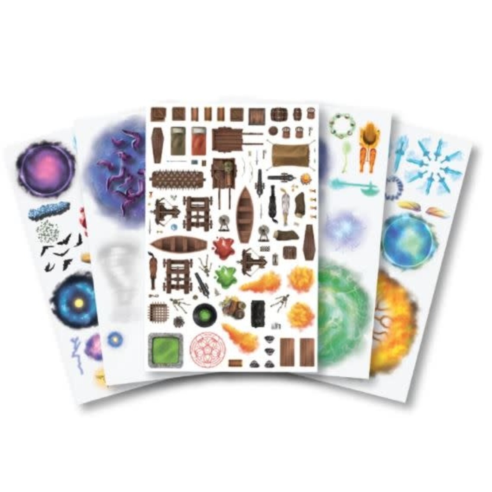 Yarro Studios Infinidungeon Fantasy Reusable Sticker Sheets