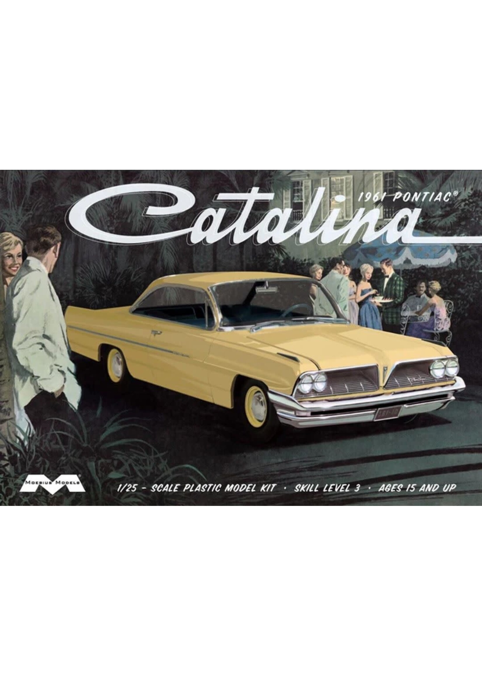 Moebius MOE2850 1961 Pontiac Catalina (1/25)