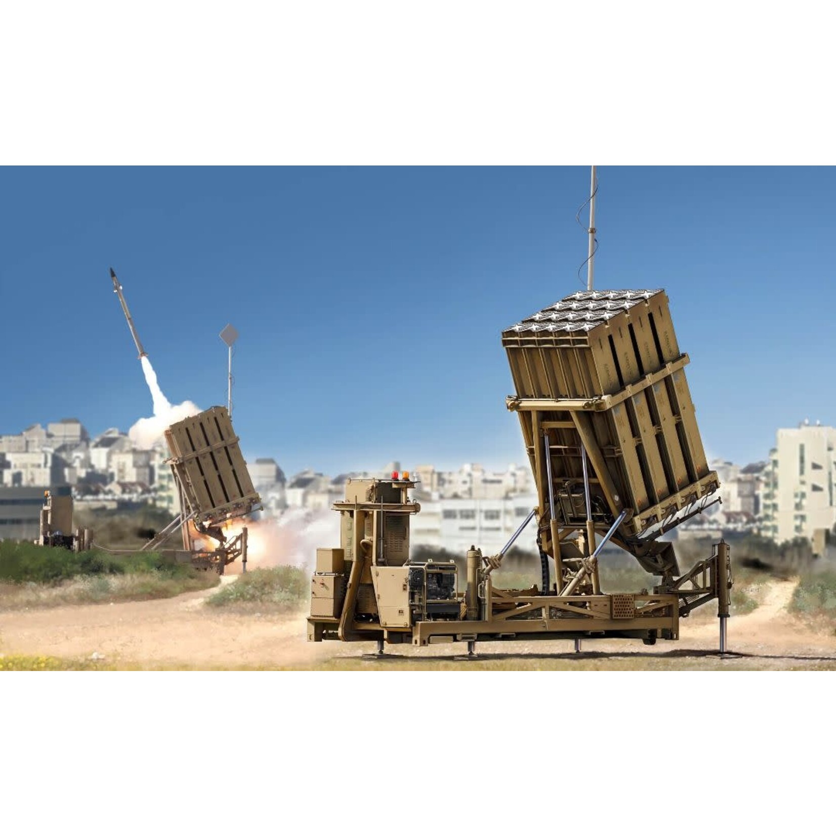 Trumpeter TRU01092 Iron Dome Air Defense System (1/35)