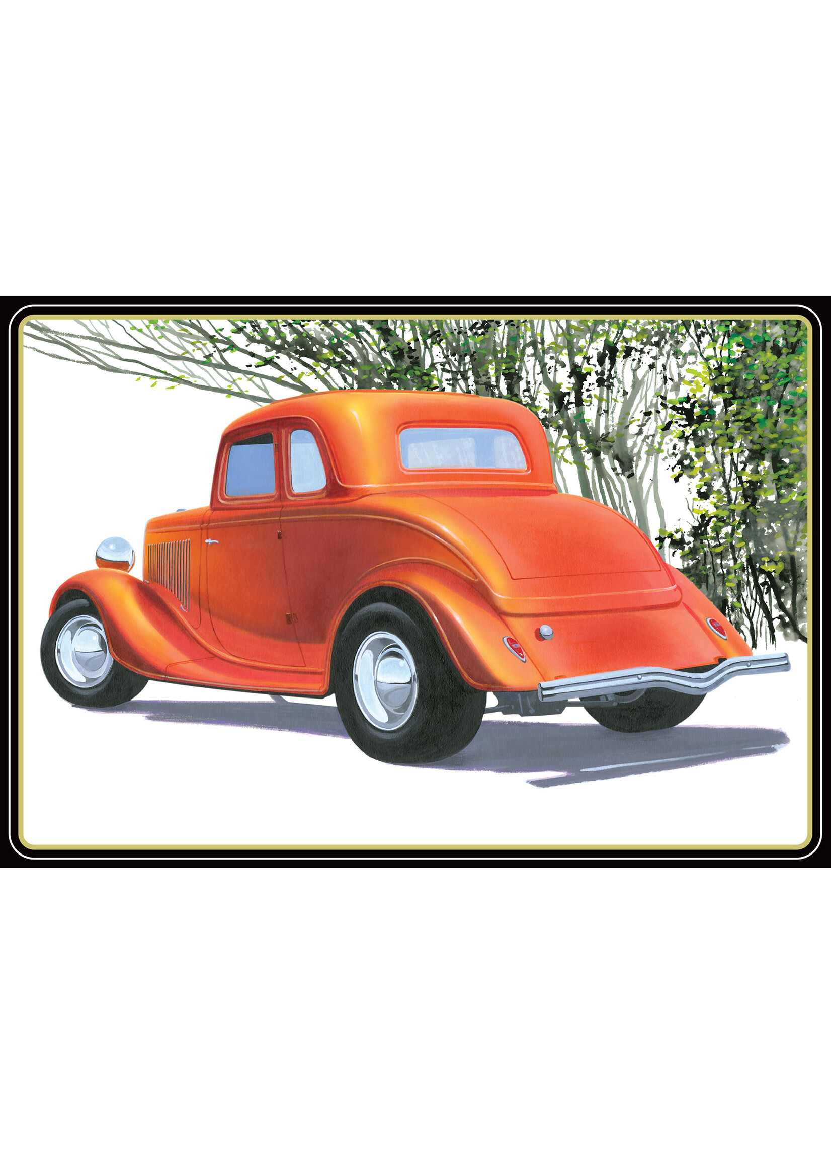 AMT AMT1384 1934 Ford 5 Window Coupe Street Rod (1/25)