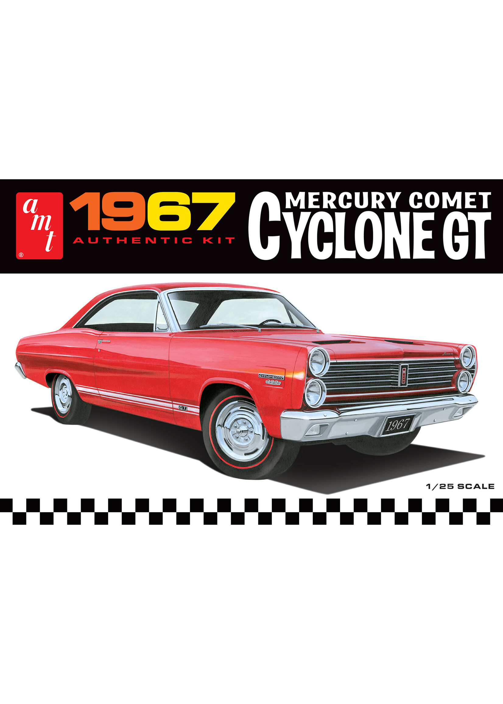 AMT ***AMT1386 1967 Mercury Cyclone GT (1/25)