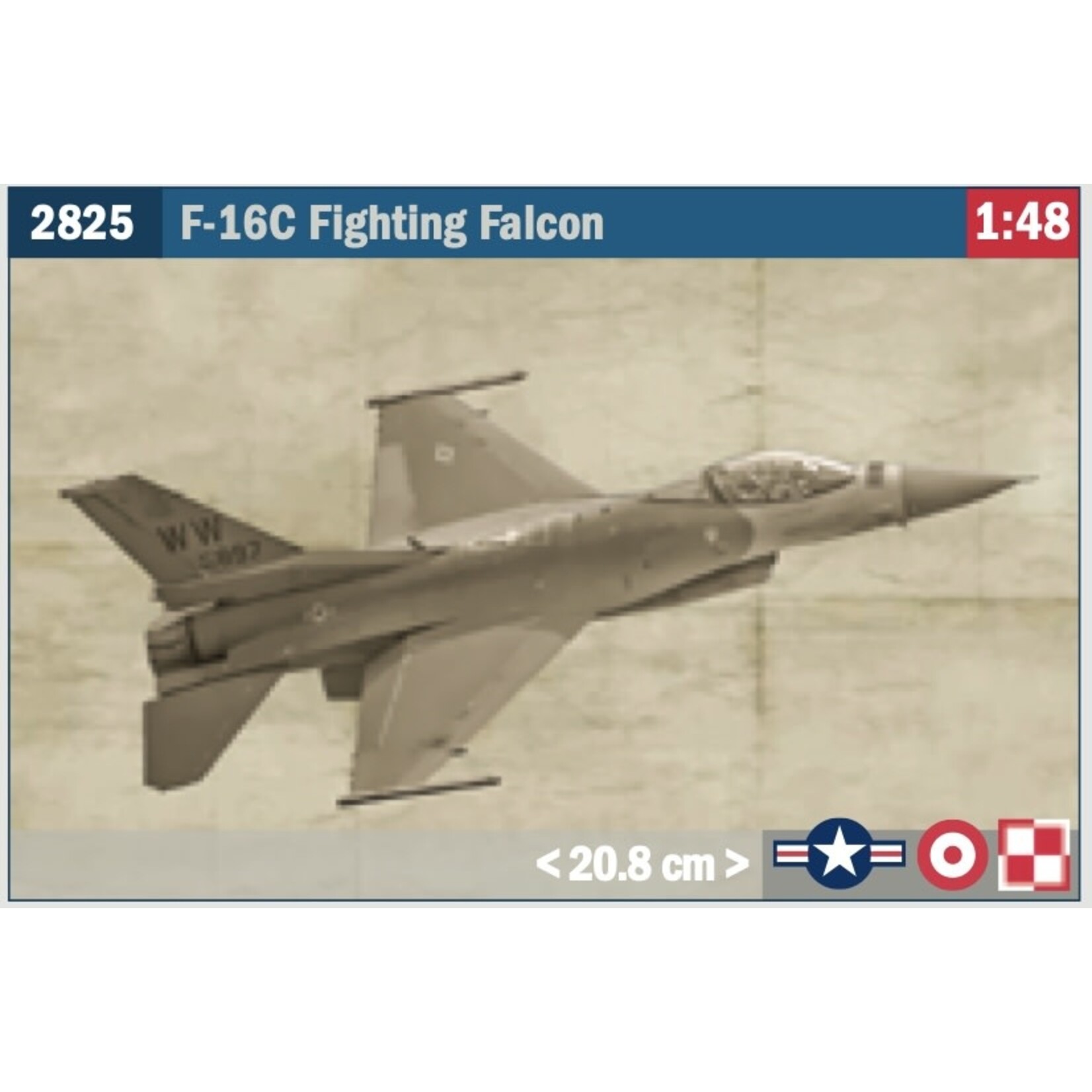 Italeri ITA2825 F-16C Fighting Falcon (1/48)