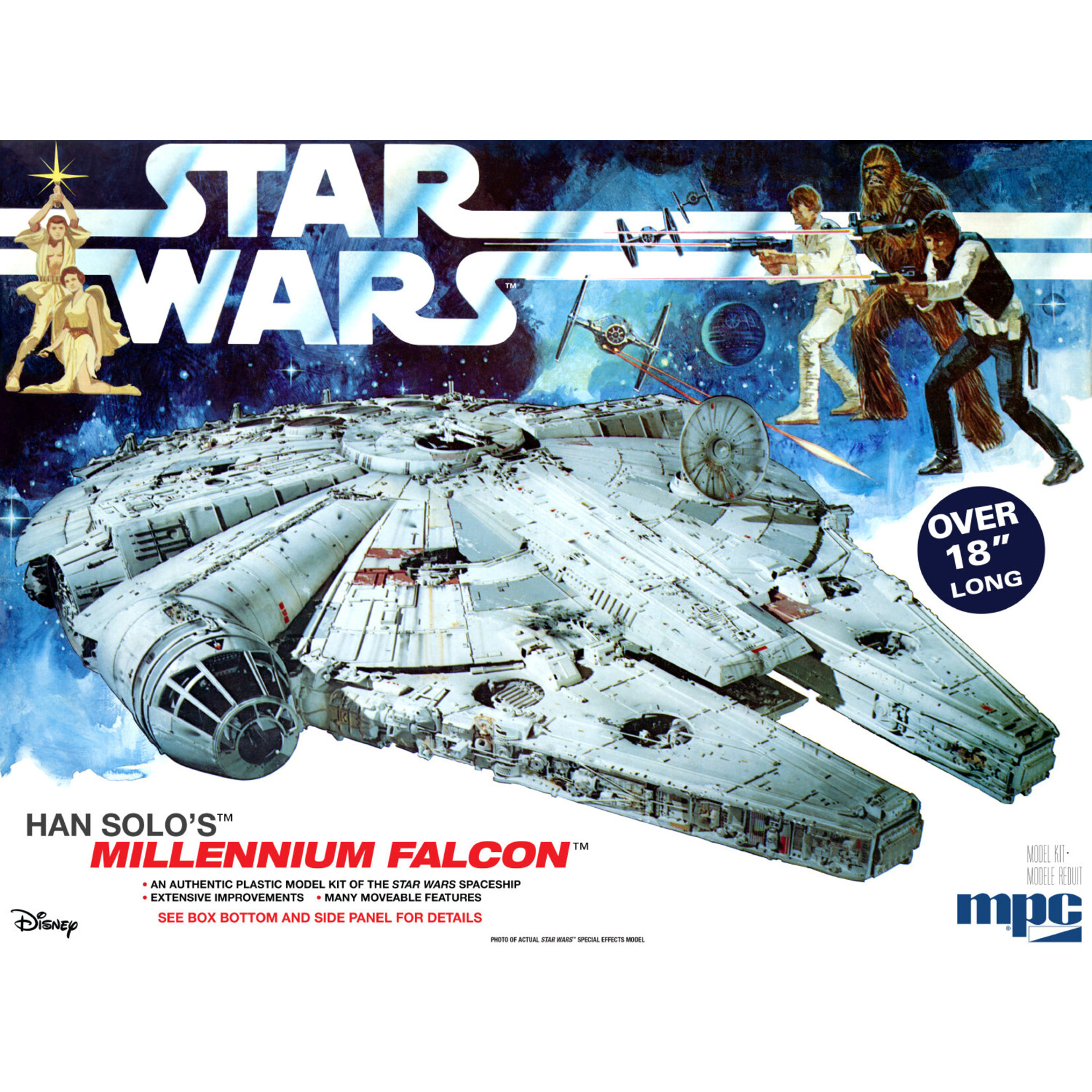 MPC MPC953 Star Wars A New Hope Millenium Falcon (1/72)
