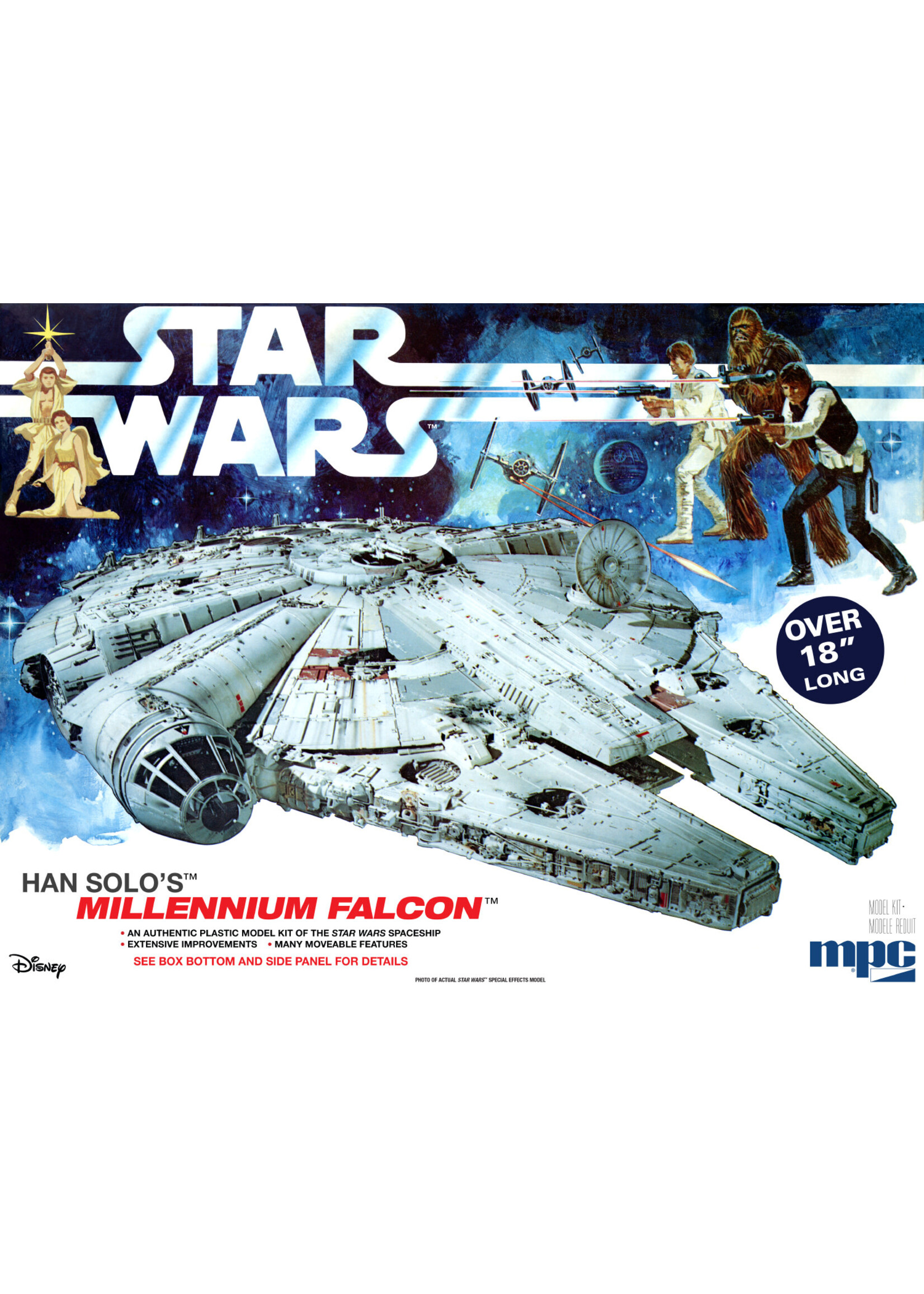 MPC MPC953 Star Wars A New Hope Millenium Falcon (1/72)
