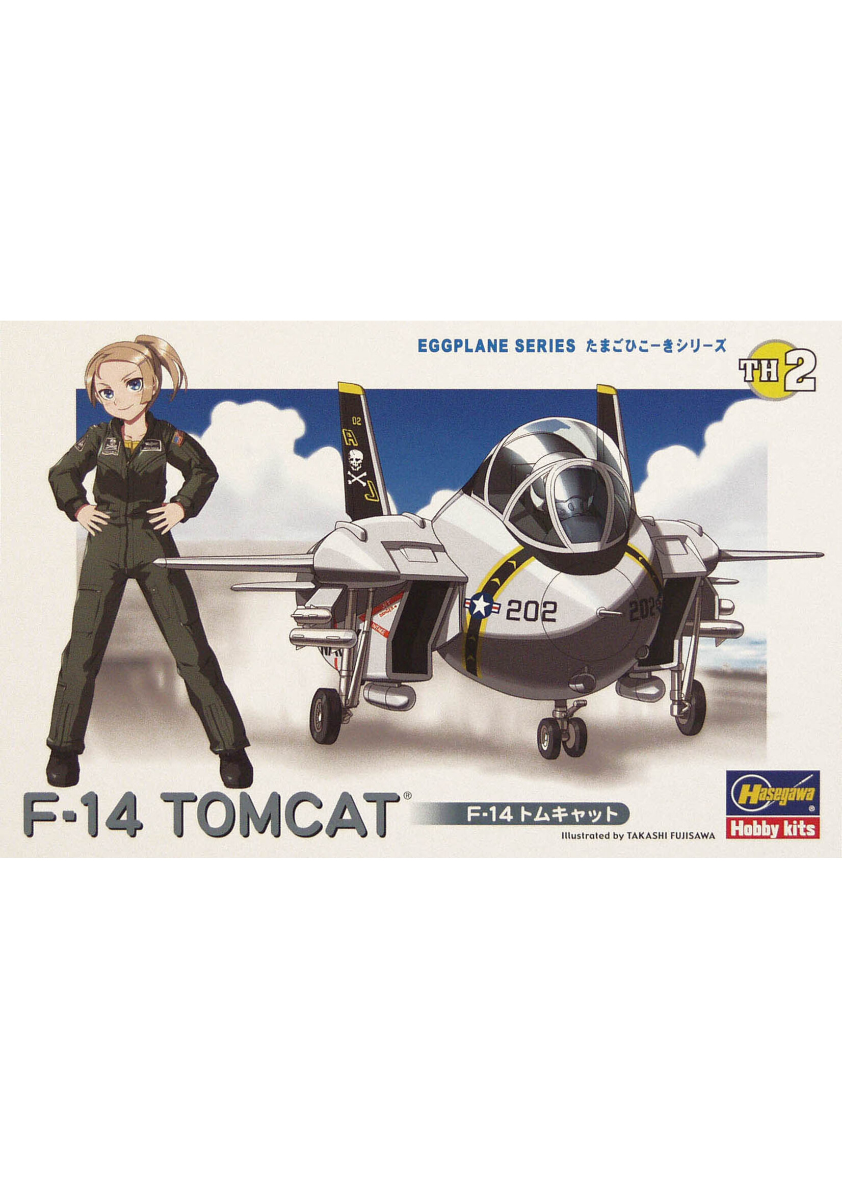 Hasegawa ***HSGWA60102 Egg Plane F-14 Tomcat TH2