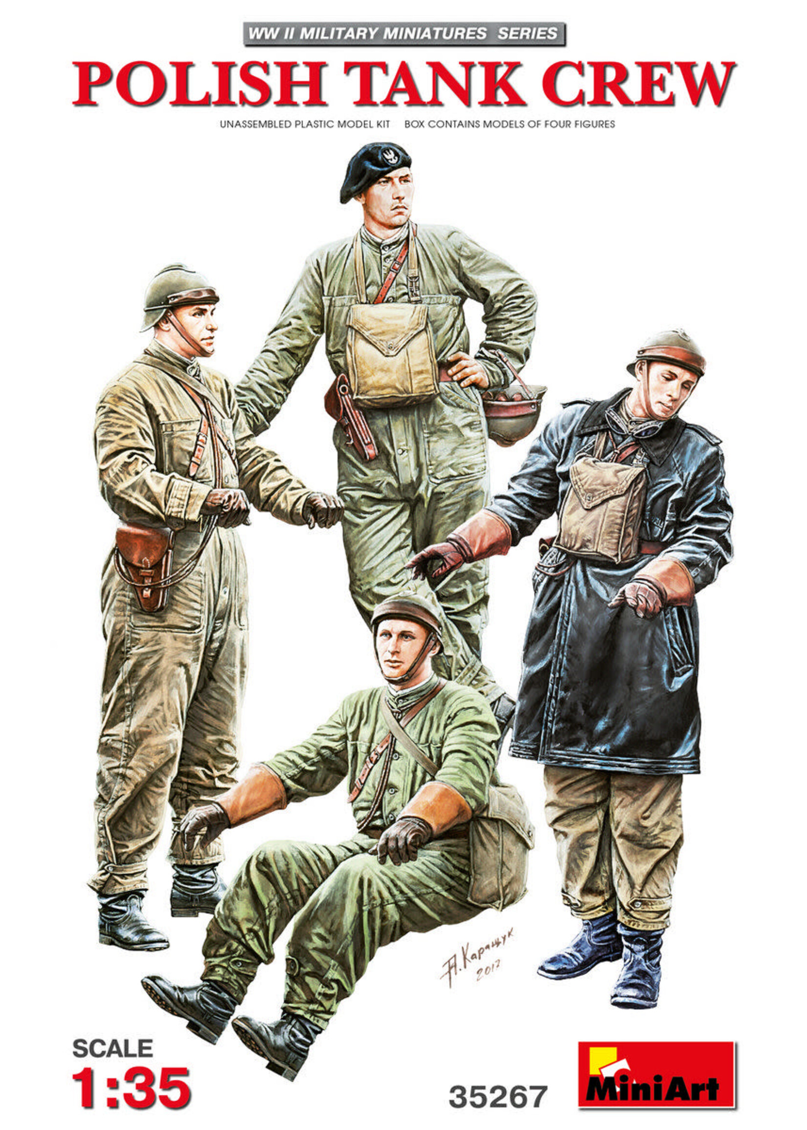 MiniArt MIART35267 Polish Tank Crew (1/35)