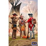 Master Box MSTBX35222 Fair Exchange Indian Wars Series Kit 4 (1/35)