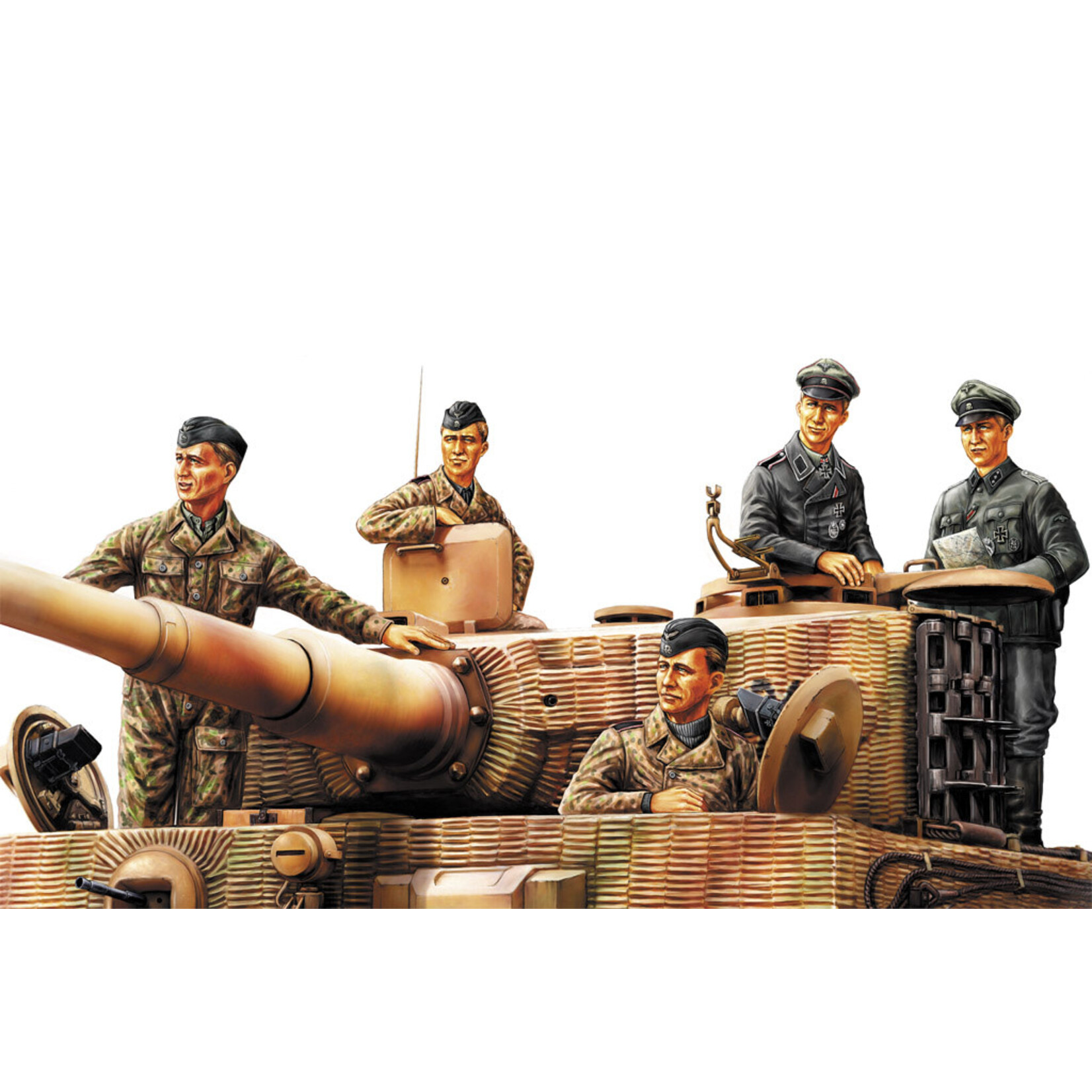 Hobby Boss HBOSS84401 German Panzer Tank Crew Normandy 1944 (1/35)
