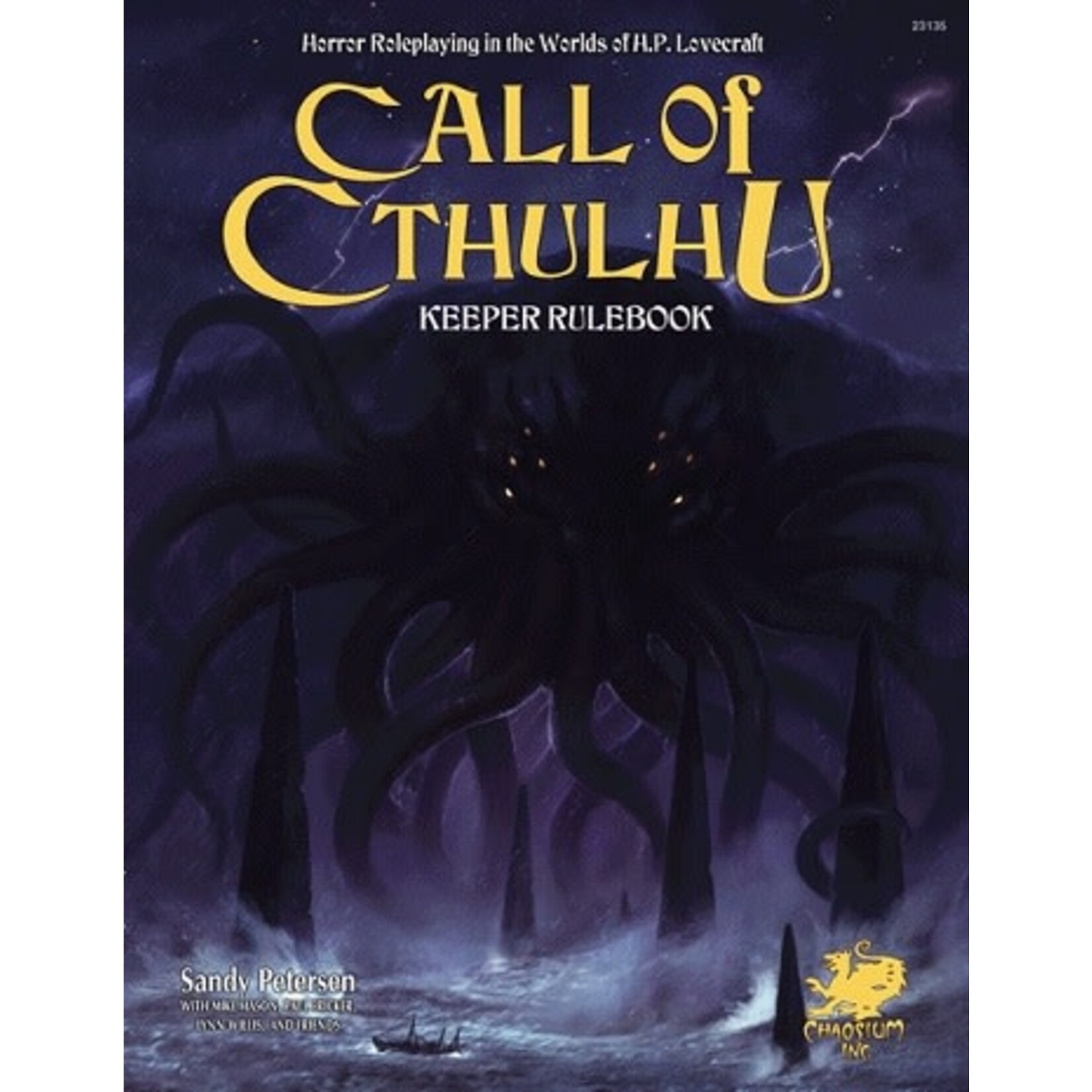 Chaosium Call of Cthulhu RPG 7th Edition Keeper Rulebook