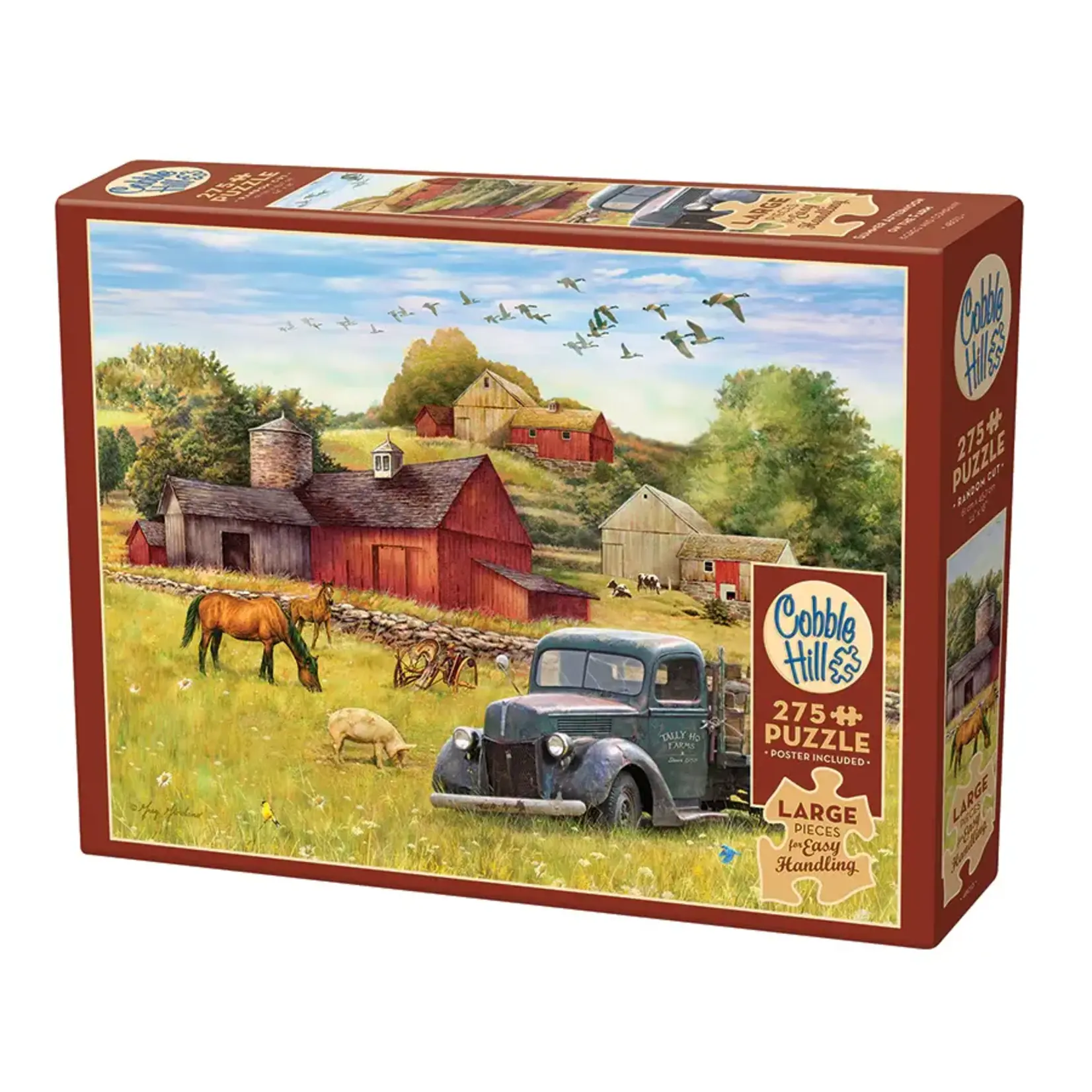 Cobble Hill CH48013 Summer Afternoon on the Farm (Puzzle275)