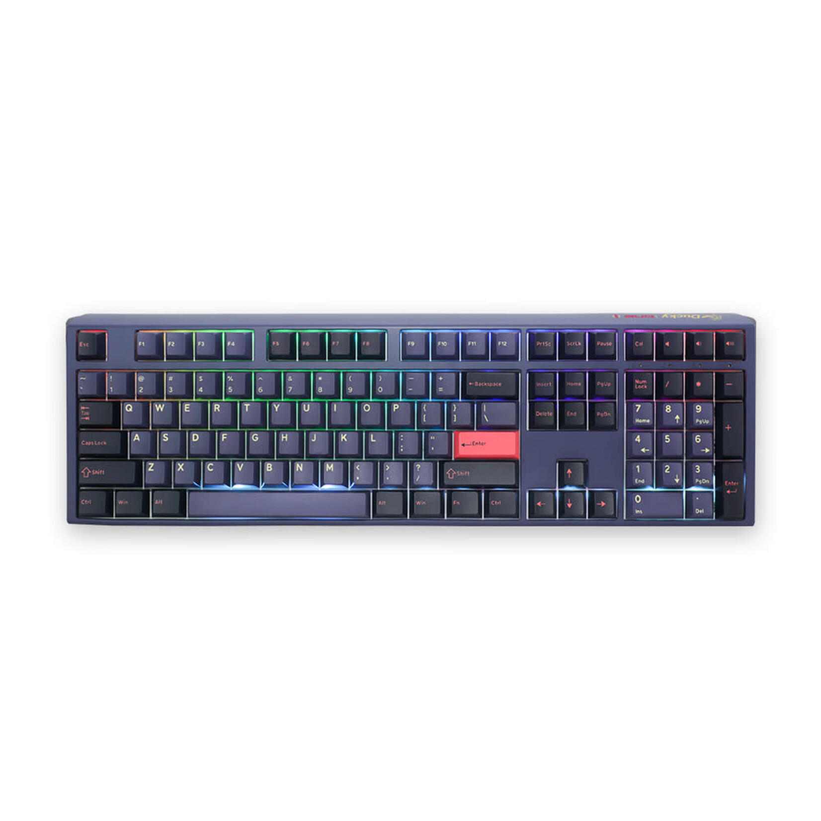 Ducky **Ducky ONE 3 RGB Cosmic Full Size Red Keyboard