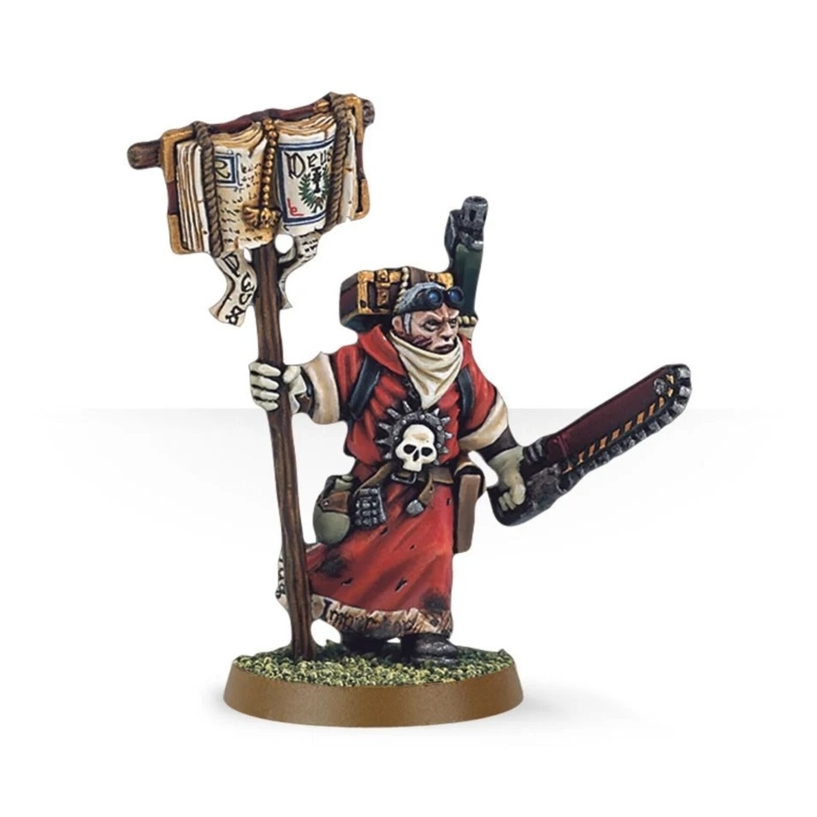 Warhammer Generic Missionary with Chainsword