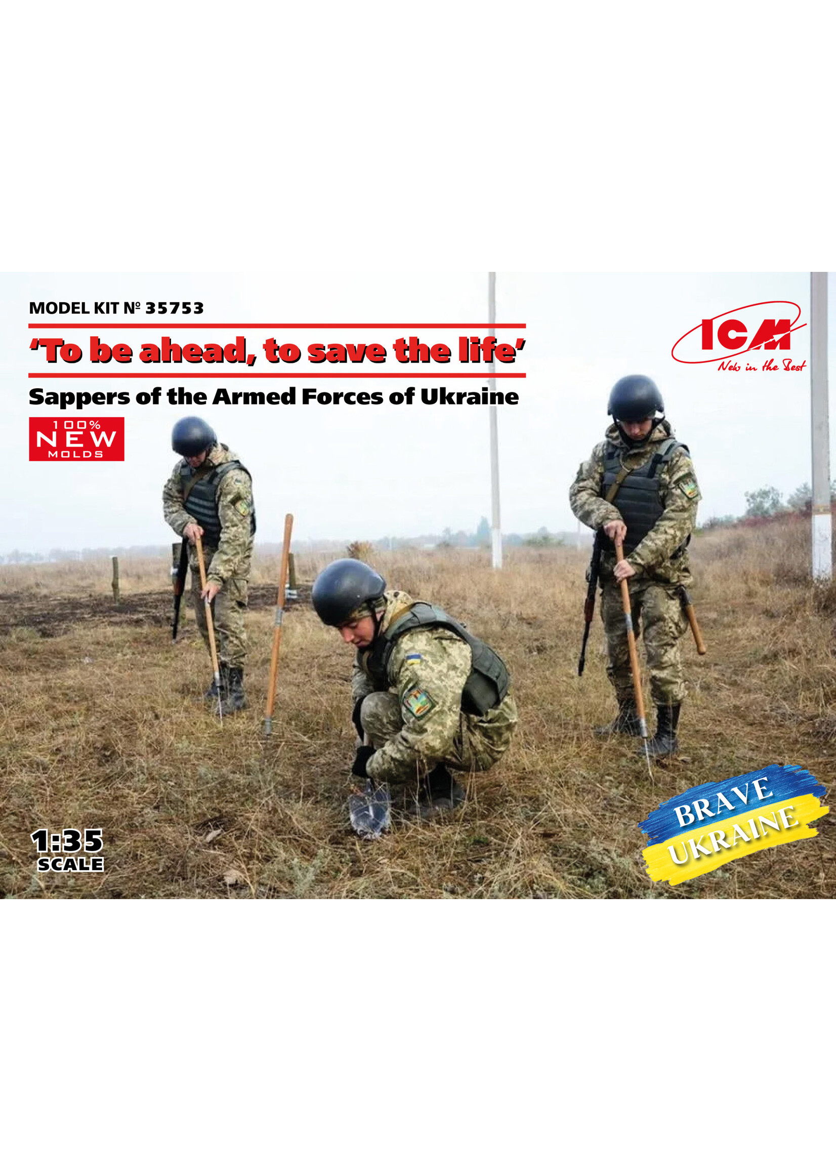 ICM ICM35753 Sappers of the Armed Forces of Ukraine (1/35)