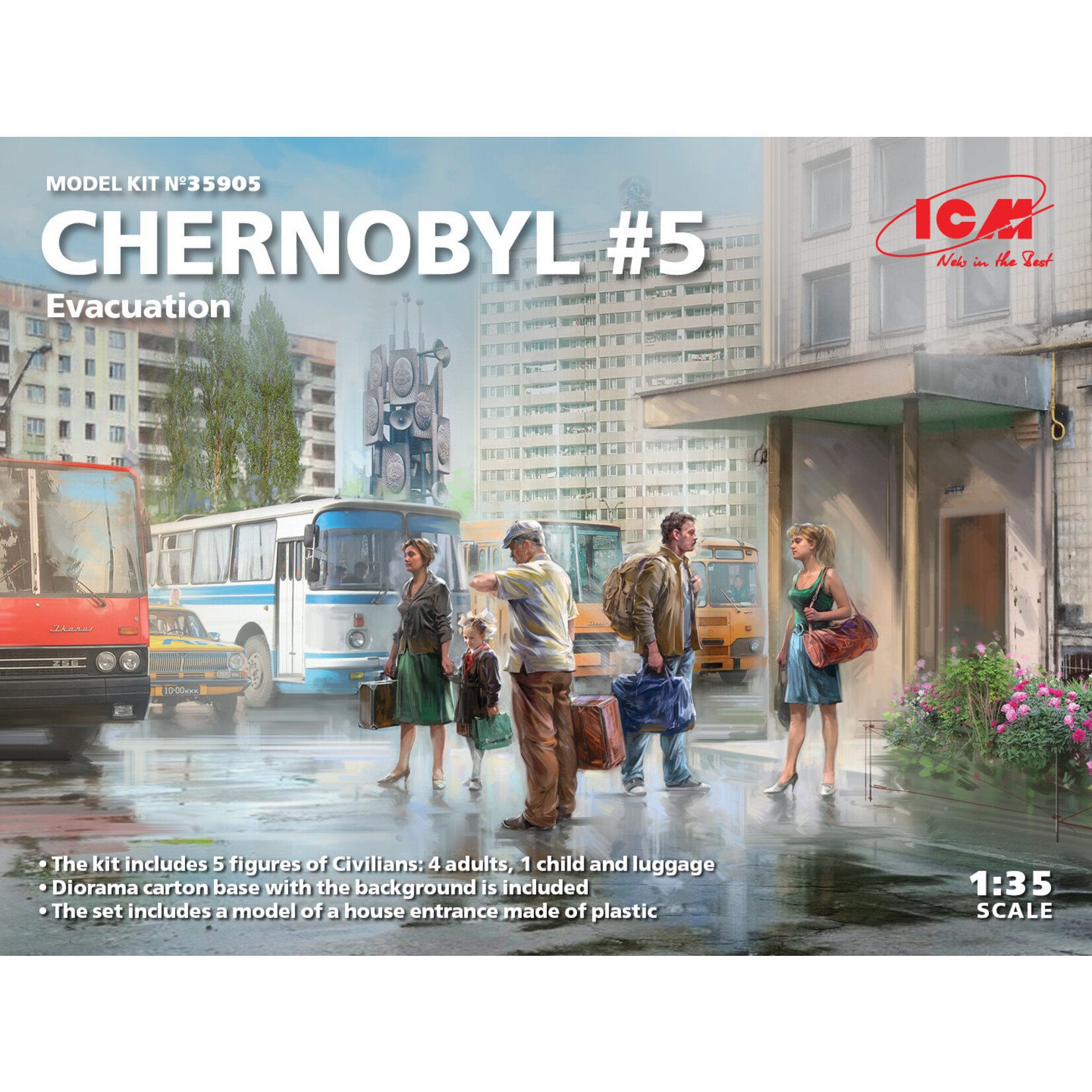 ICM ICM35905 Chernobyl #5 Evacuation (1/35)