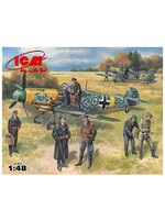 ICM ICM48803 BF109F-2 with German Pilots and Ground Personnel (1/48)