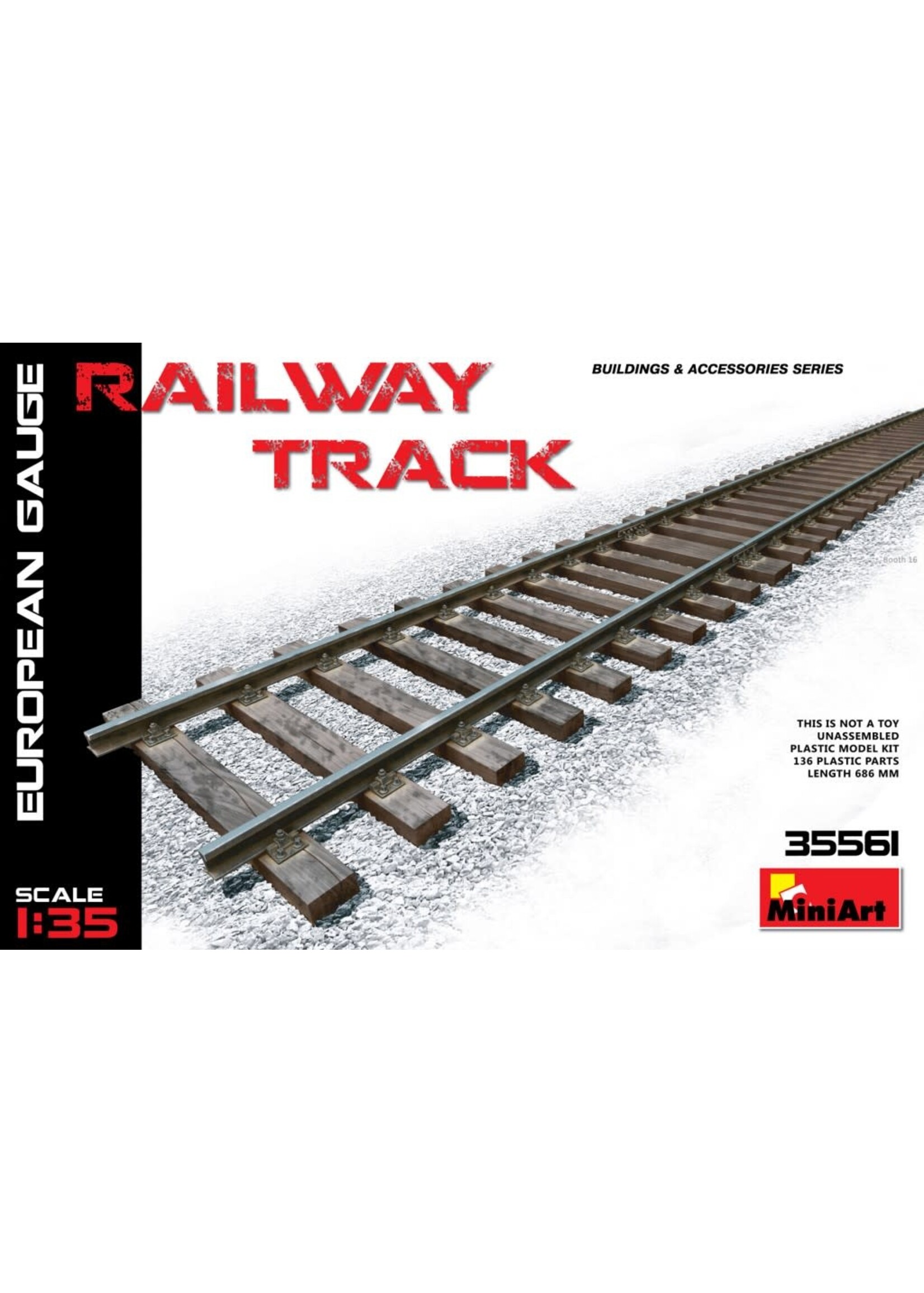 MiniArt ***MIART35561 Railway Track European Gauge (1/35)