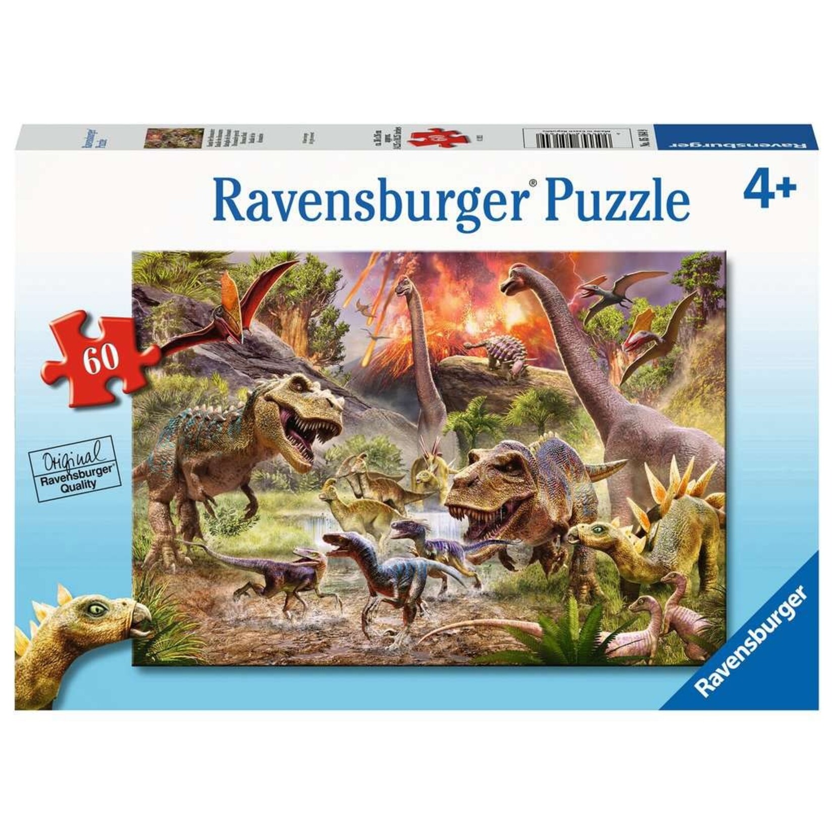 Ravensburger RAV05164 Dinosaur Dash (Puzzle60)
