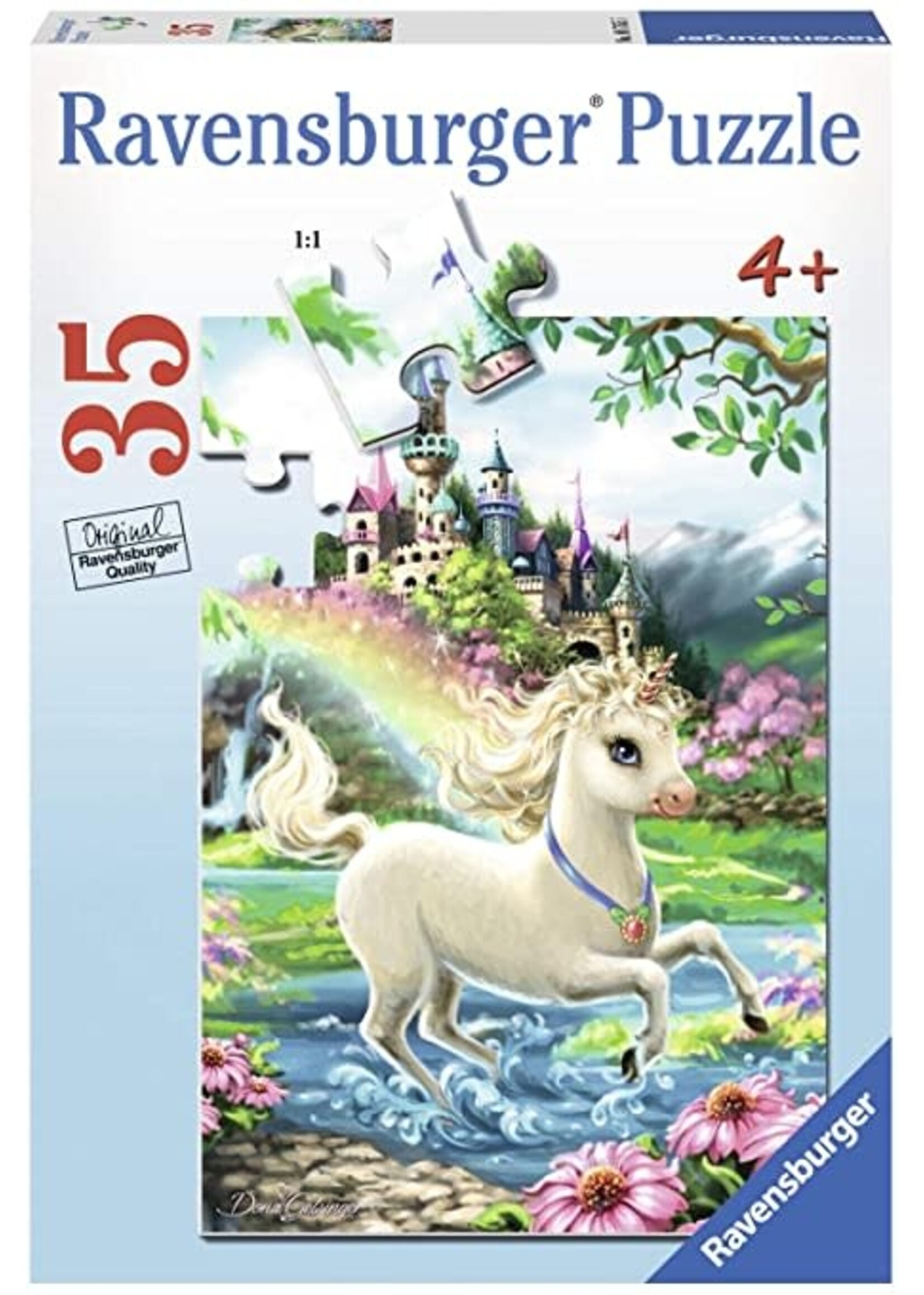 Ravensburger RAV08765 Unicorn Castle (Puzzle35)