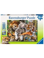 Ravensburger RAV12721 Big Cat Nap (Puzzle200)