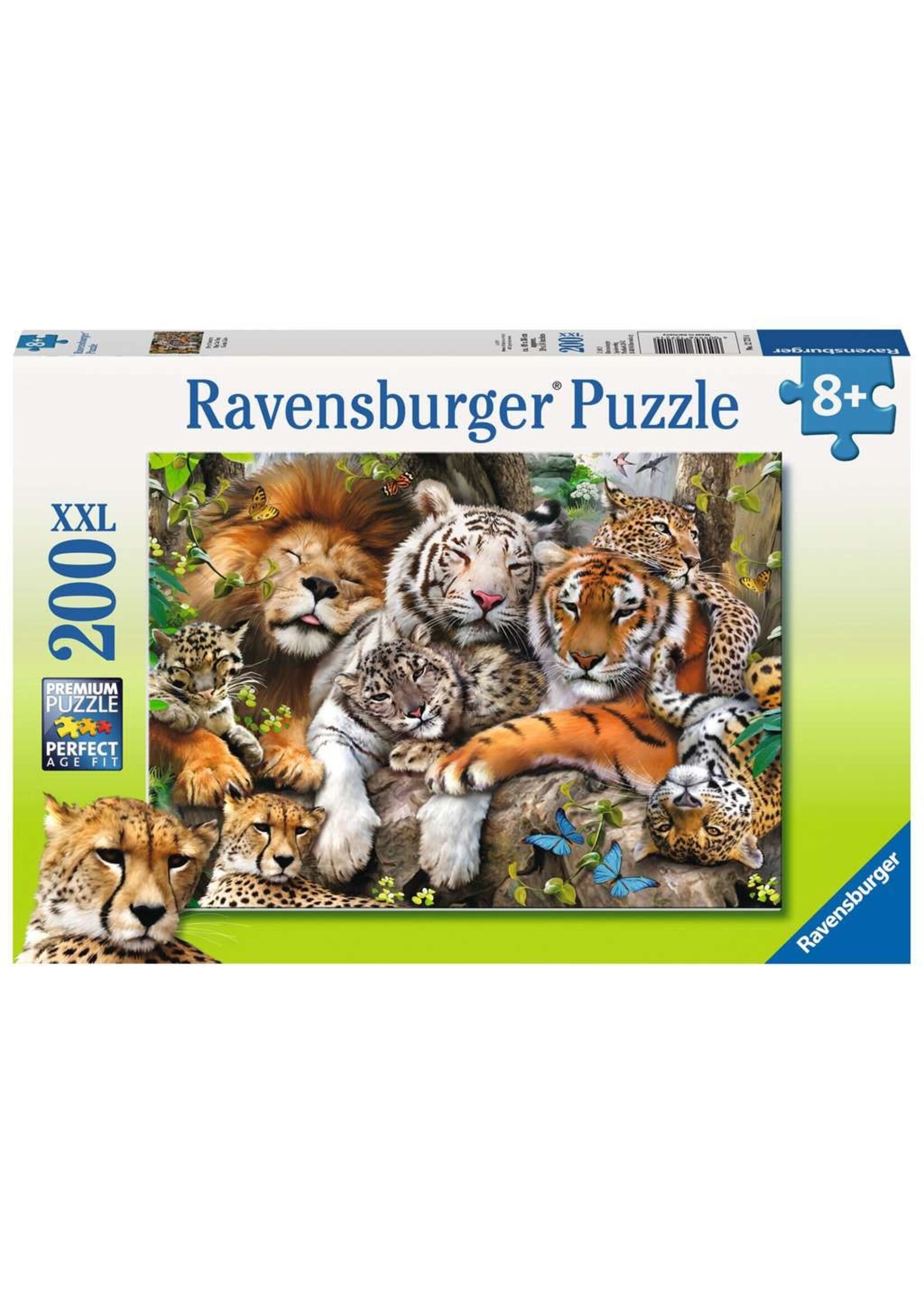 Ravensburger RAV12721 Big Cat Nap (Puzzle200)