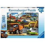 Ravensburger RAV12973 Construction Vehicles (Puzzle100)