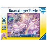 Ravensburger RAV12979 Pegasus Unicorns (Puzzle100)