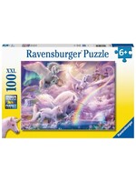 Ravensburger RAV12979 Pegasus Unicorns (Puzzle100)
