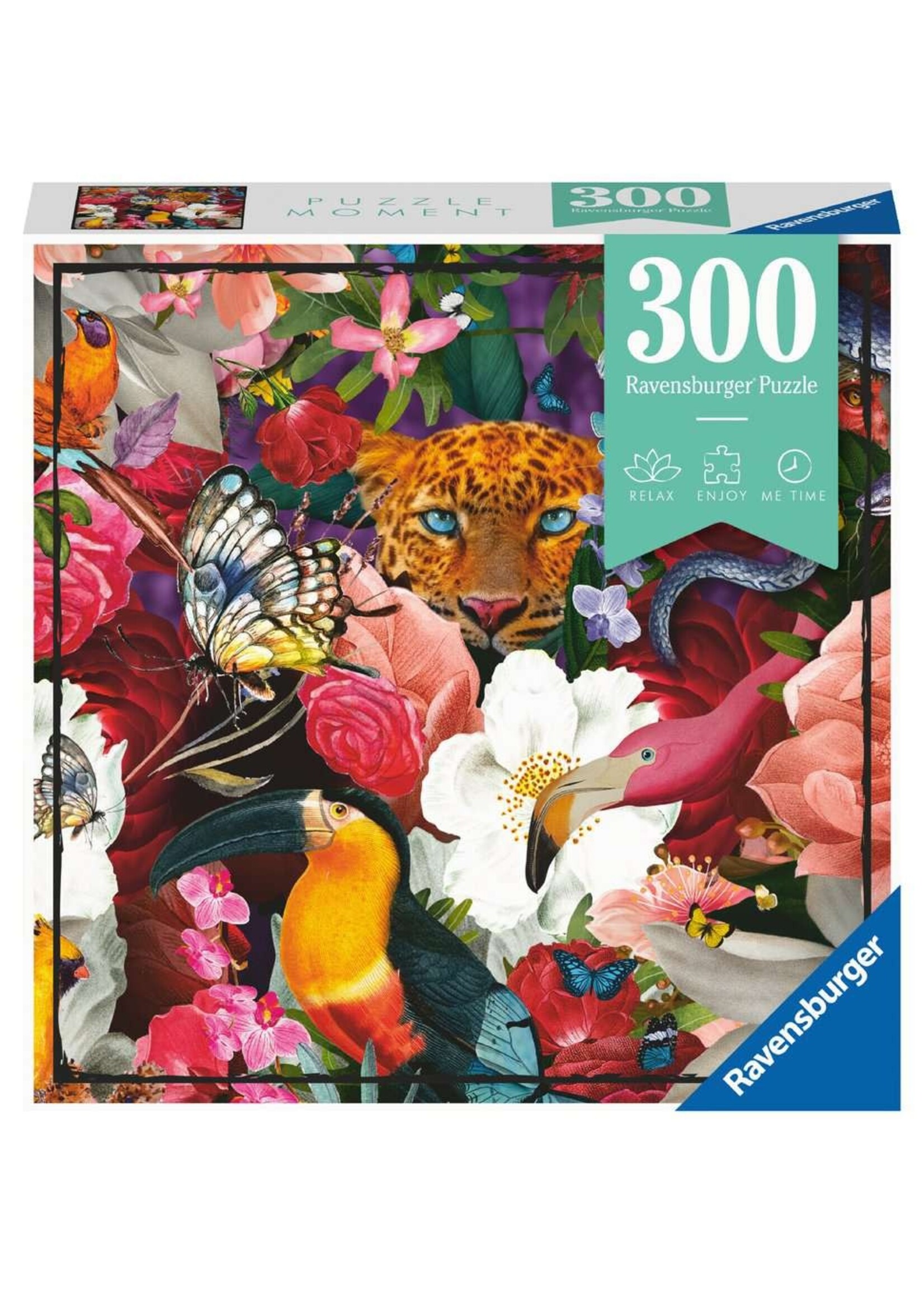 Ravensburger RAV13309 Tropical Flowers (Puzzle300)