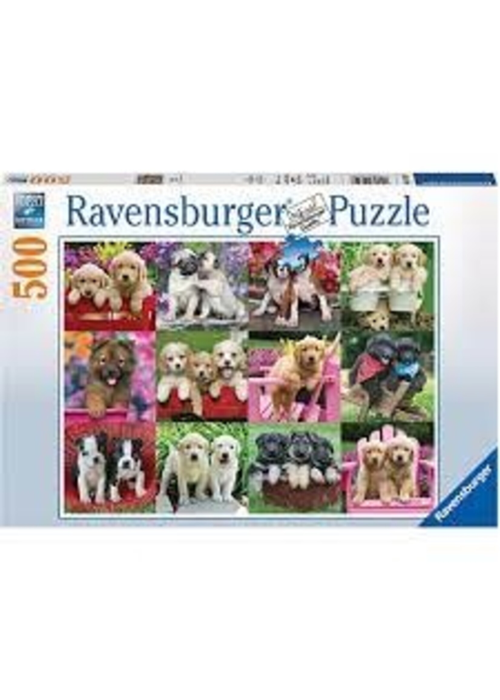 Ravensburger RAV12000196 Puppy Pals (Puzzle500)
