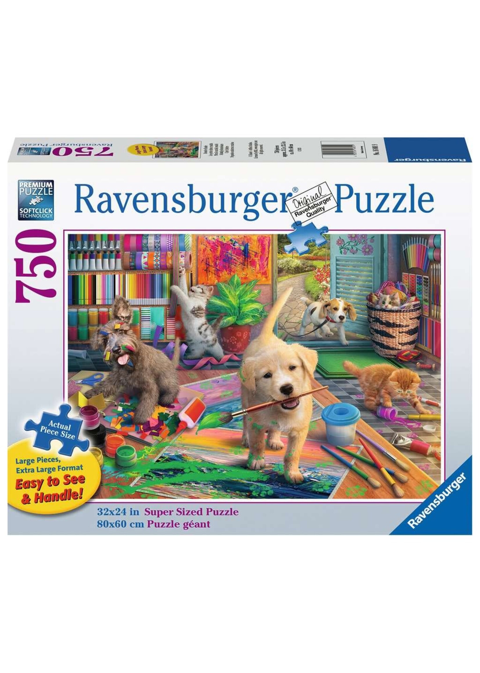 Ravensburger RAV16801 Cute Crafters (Puzzle750)