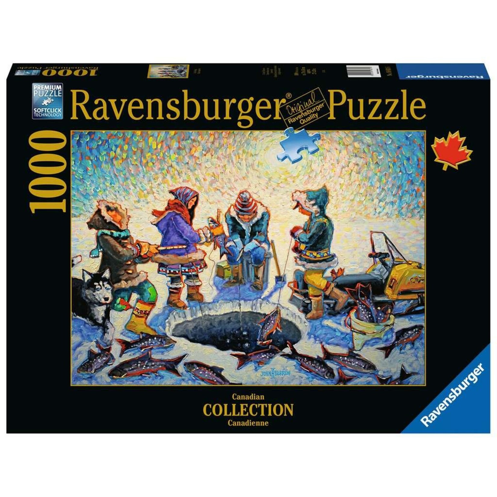 Ravensburger RAV16831 Ice Fishing (Puzzle1000)