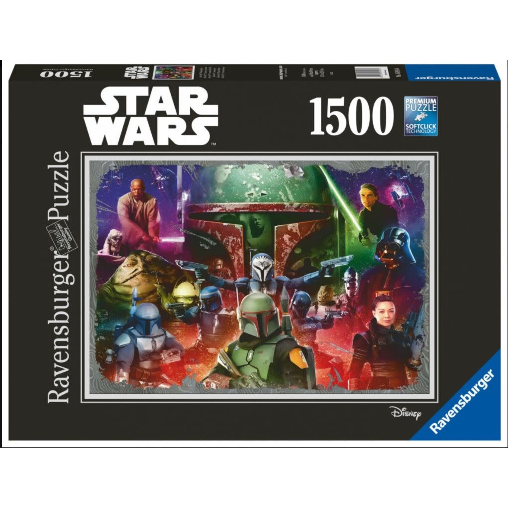 Ravensburger RAV16918 Star Wars Boba Fett Bounty Hunter (Puzzle1500)
