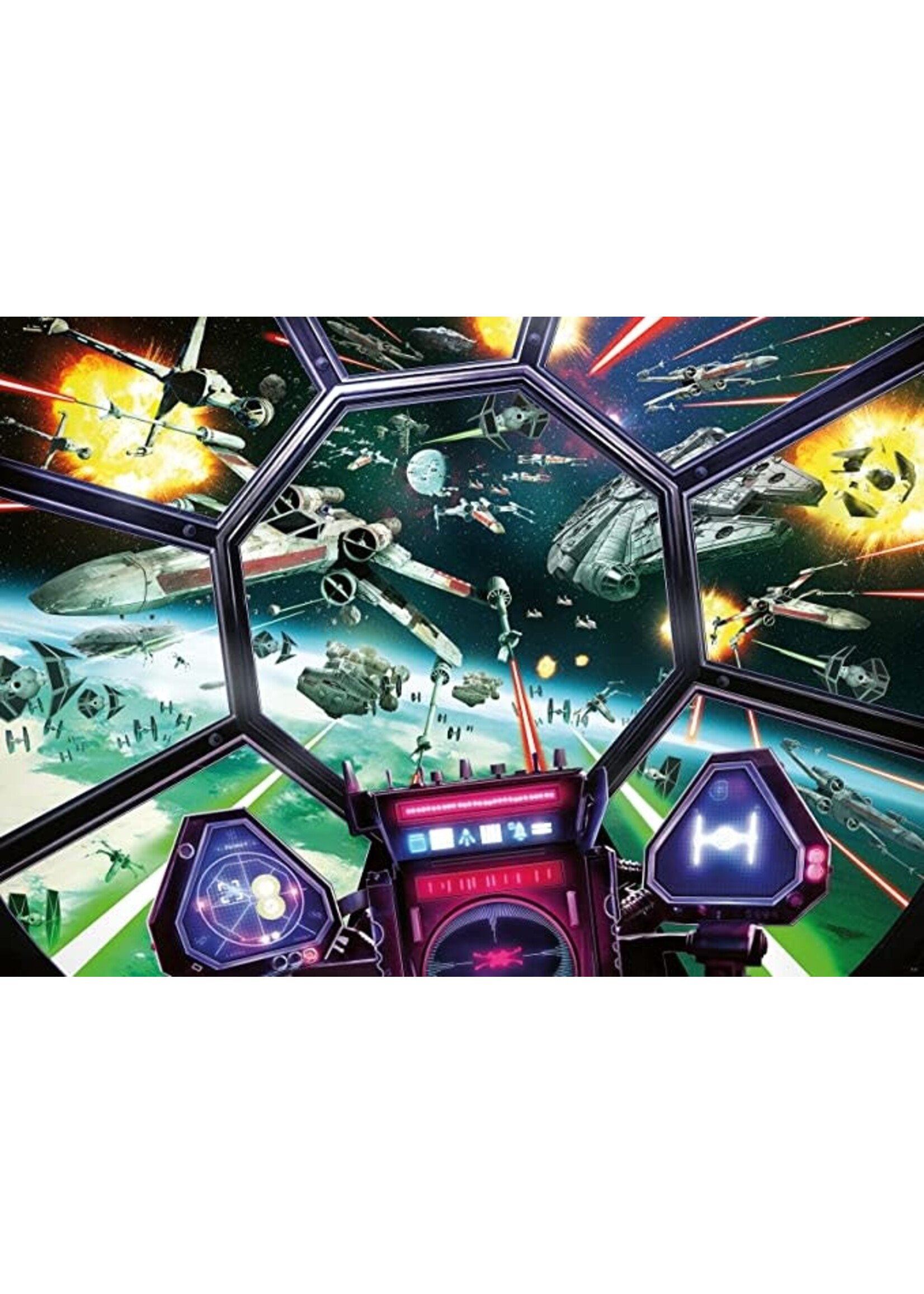 Ravensburger RAV12000404 Star Wars TIE Fighter Cockpit (Puzzle1000)