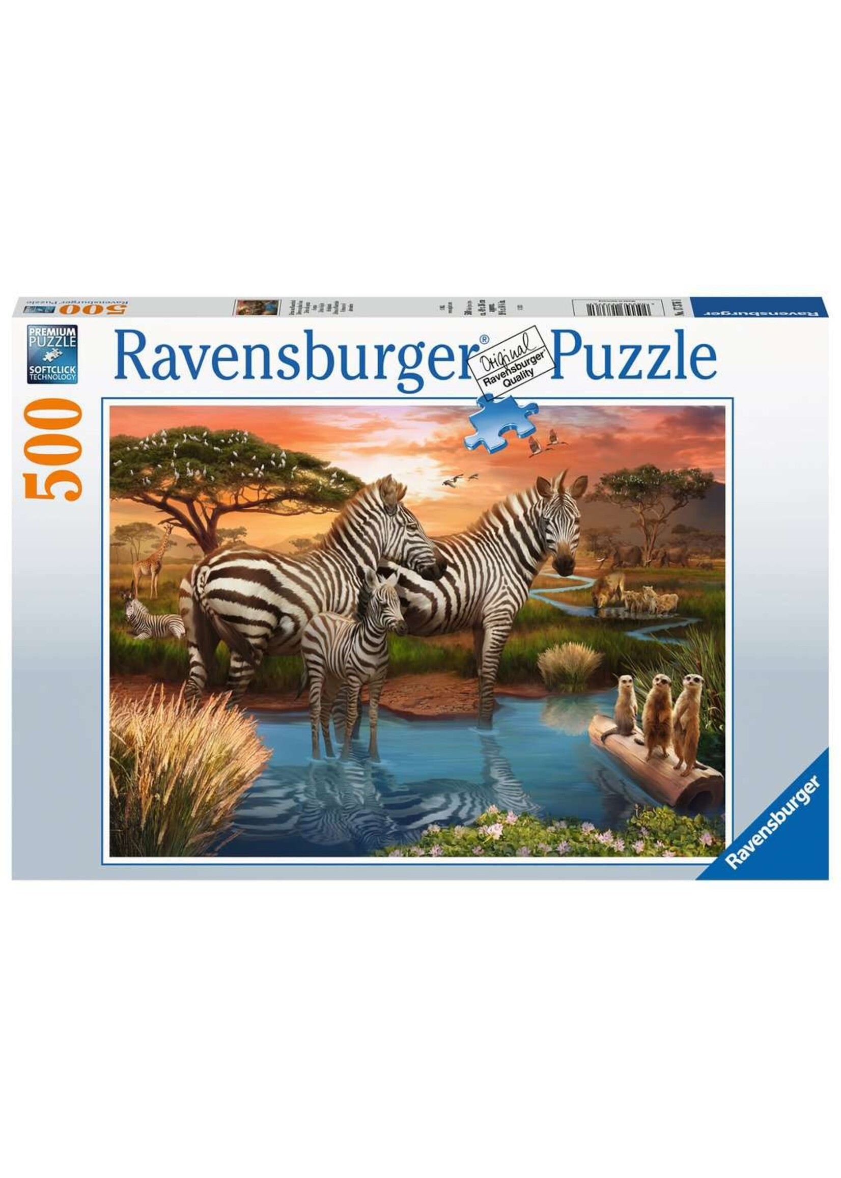 Ravensburger RAV17376 Zebra (Puzzle500)
