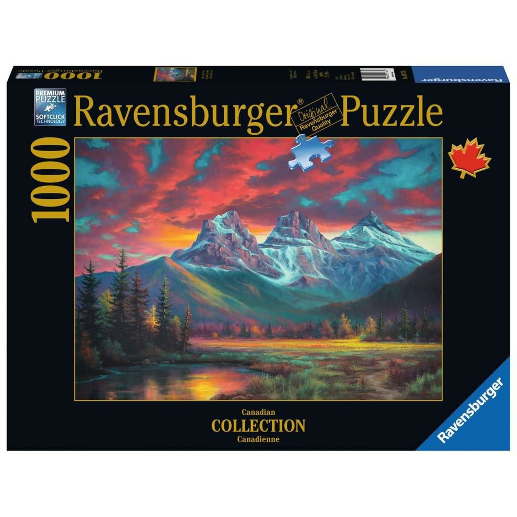 Ravensburger RAV12000672 Alberta's Three Sisters (Puzzle1000)