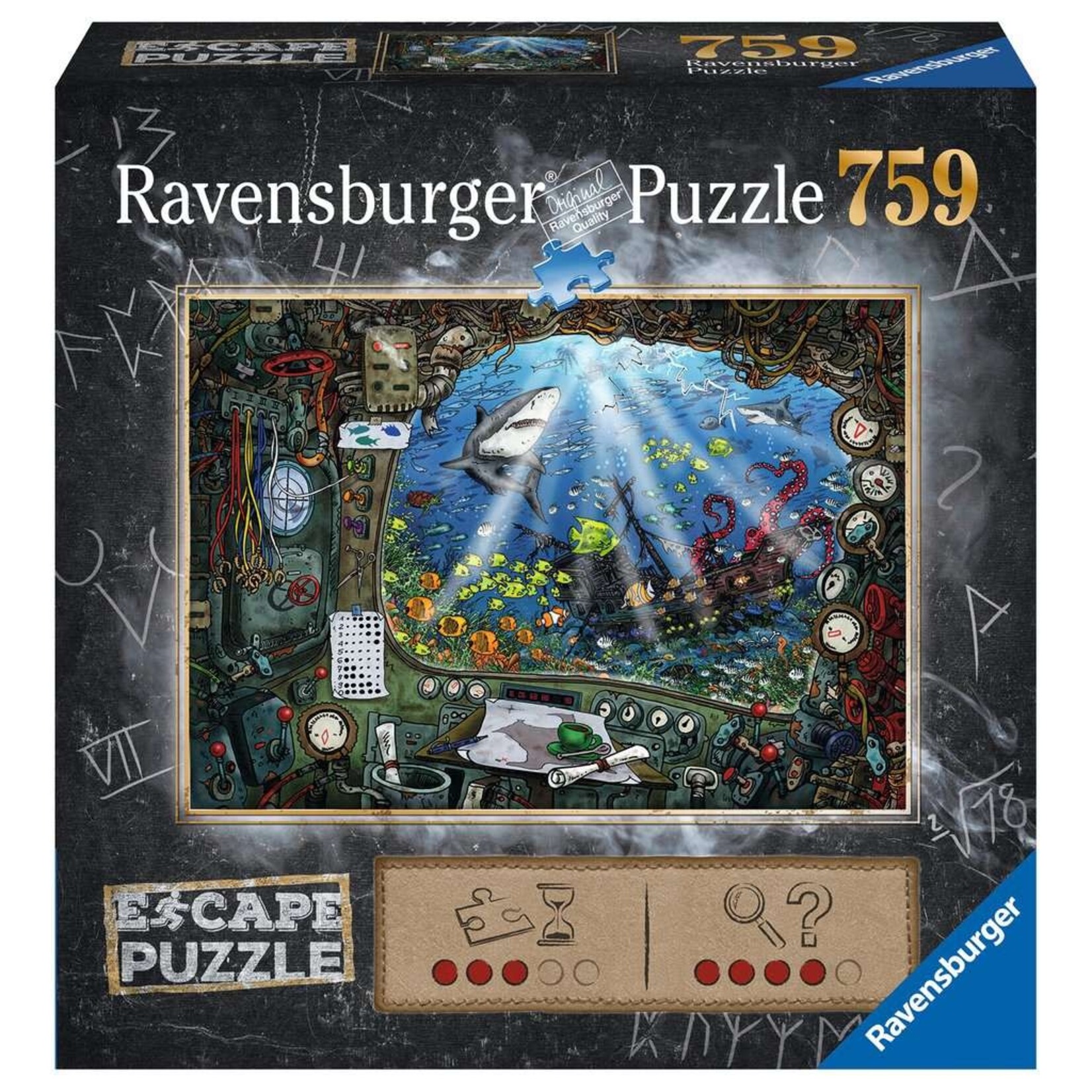Ravensburger RAV19959 Escape Submarine (Puzzle759)