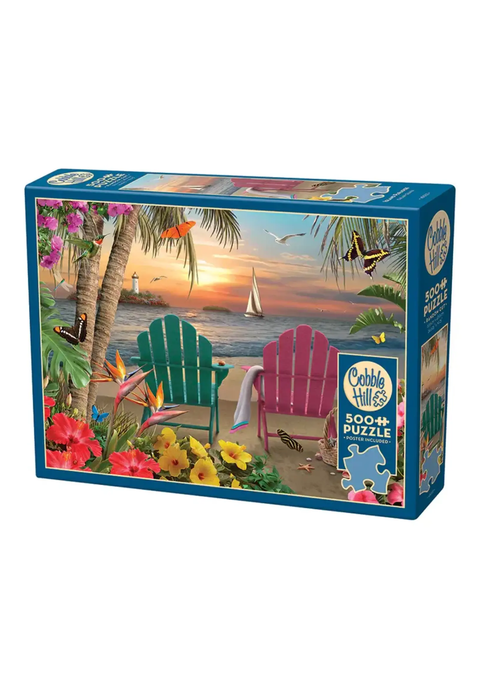 Cobble Hill CH45032 Island Paradise (Puzzle500)