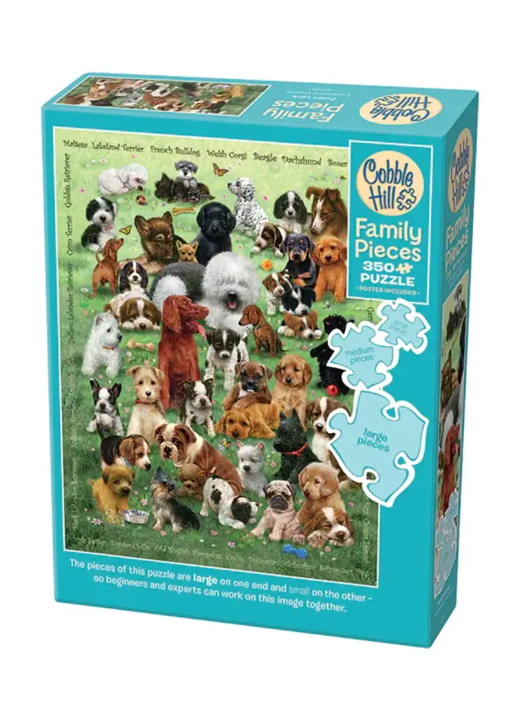 Cobble Hill CH47007 Puppy Love (Puzzle350)