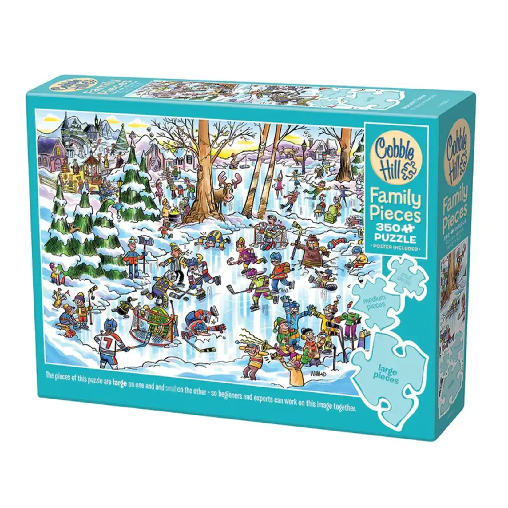 Cobble Hill CH47032 Hockey Town (Puzzle350)