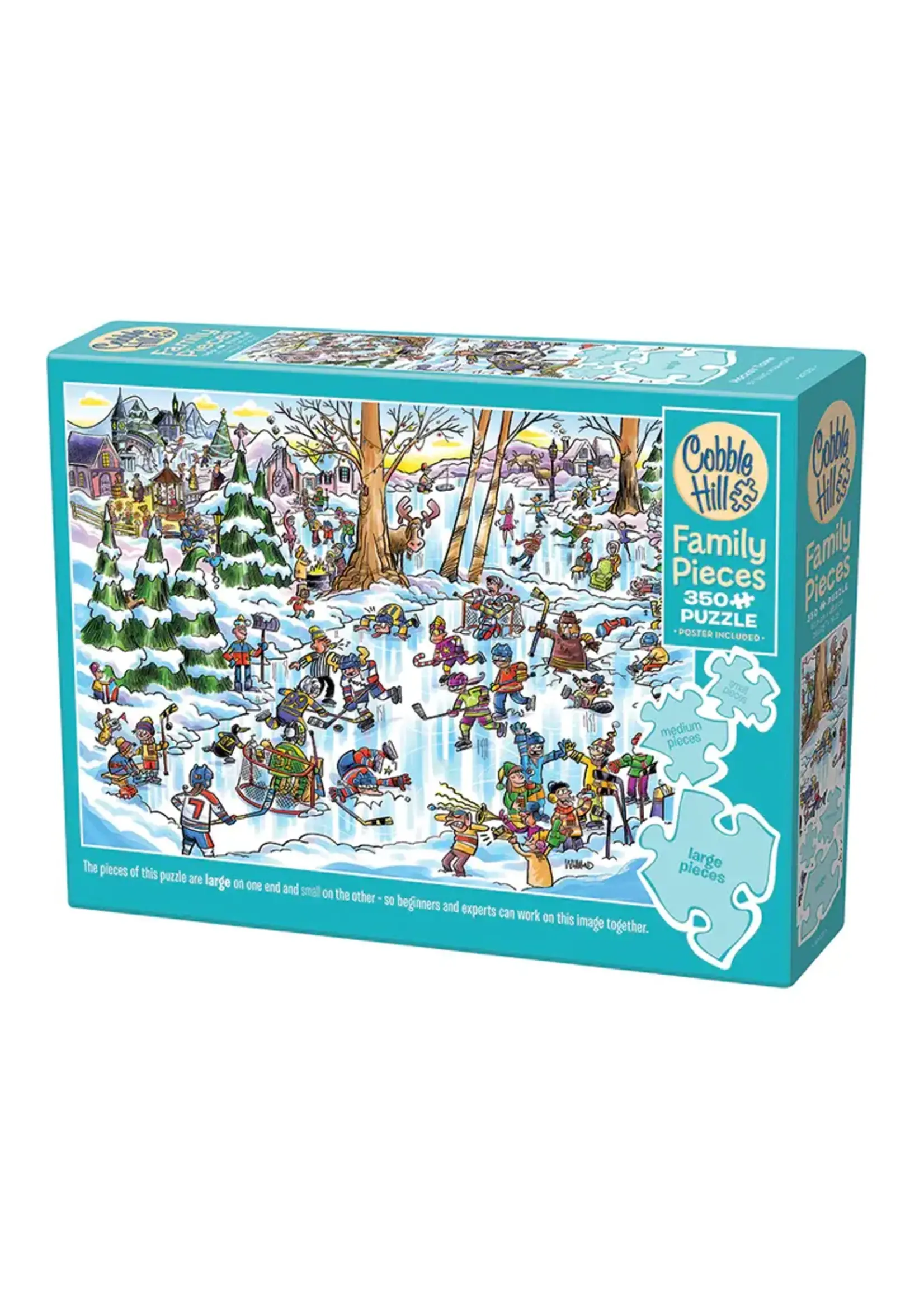 Cobble Hill CH47032 Hockey Town (Puzzle350)
