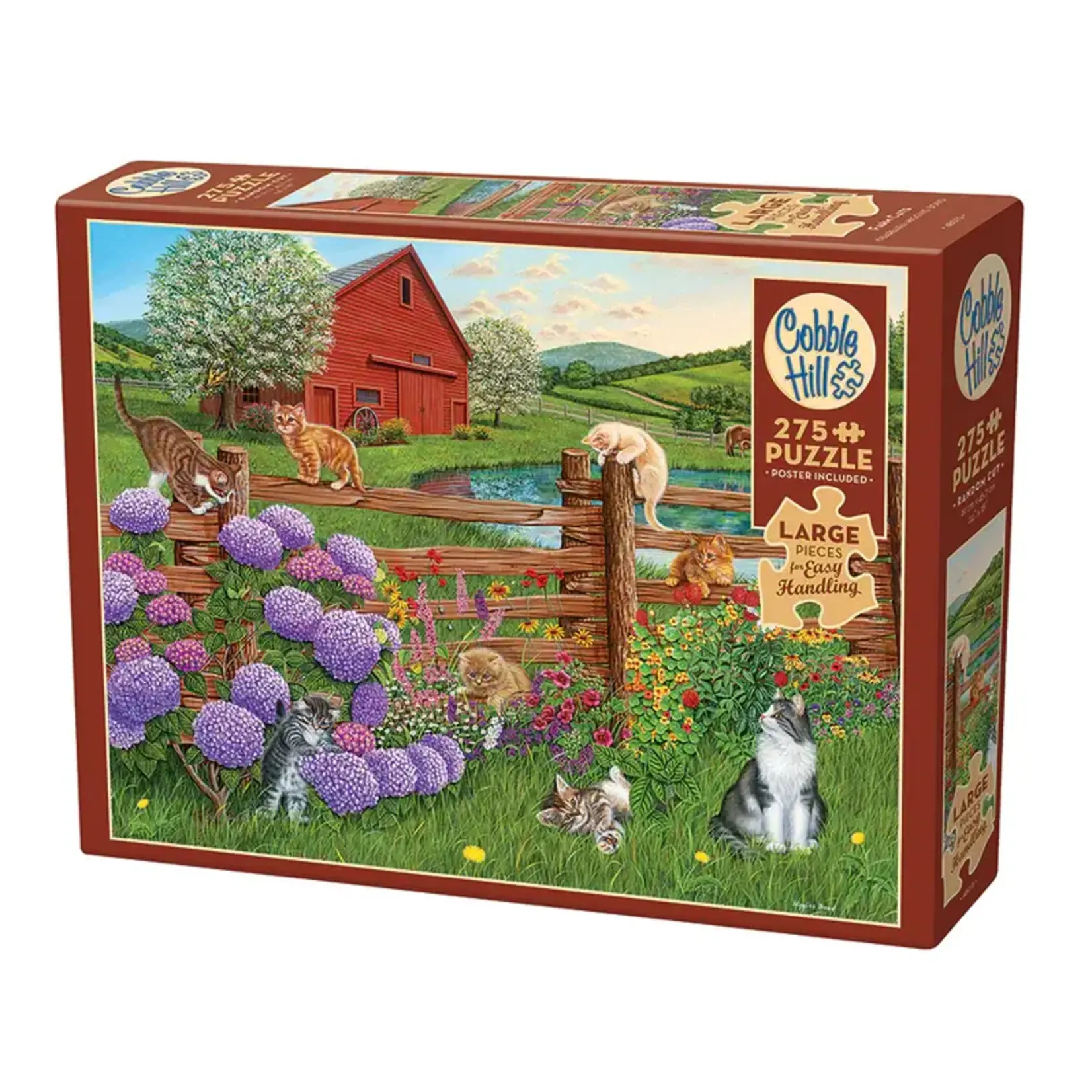 Cobble Hill CH48015 Farm Cats (Puzzle275)