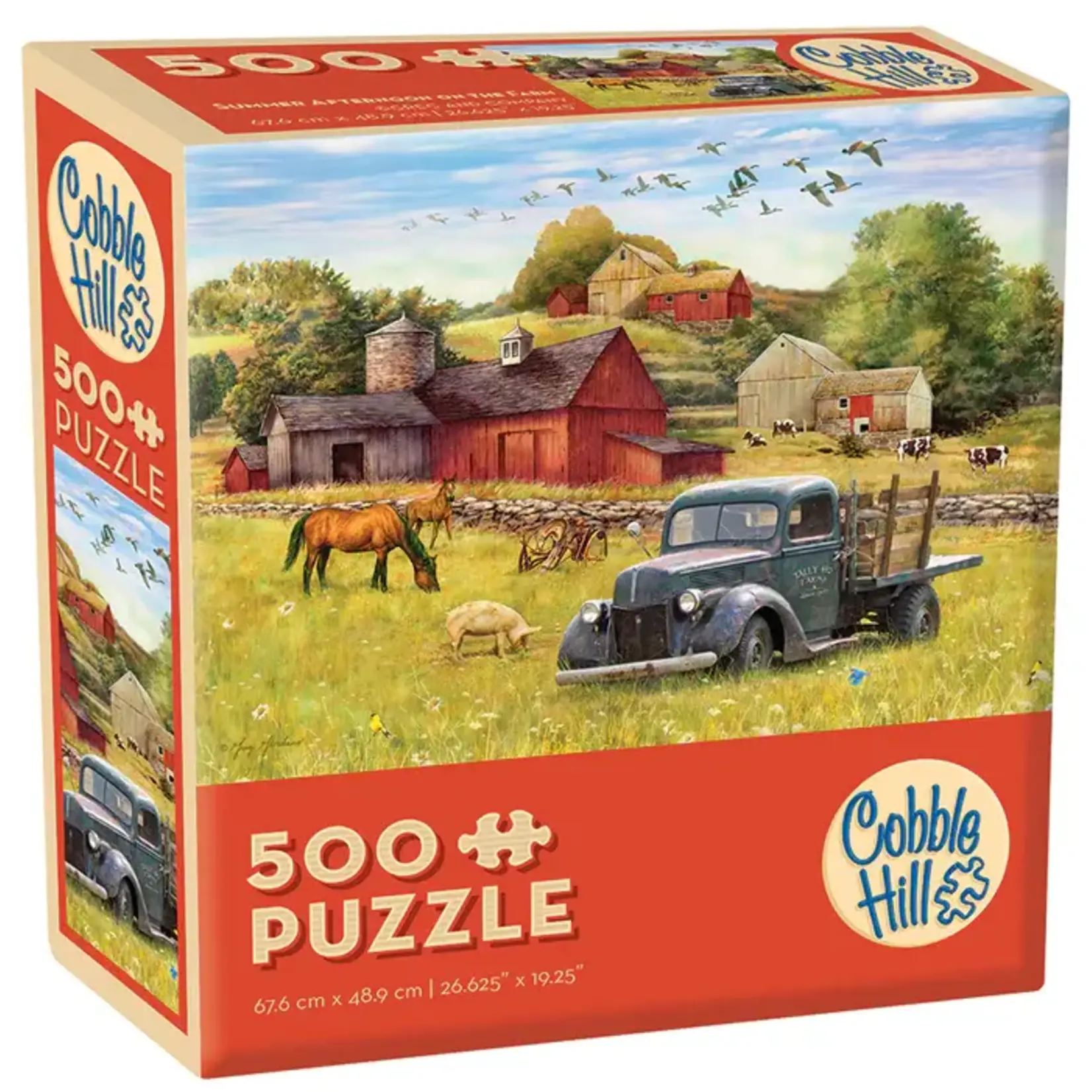 Cobble Hill CH57185 Summer Afternoon on the Farm (Puzzle500)