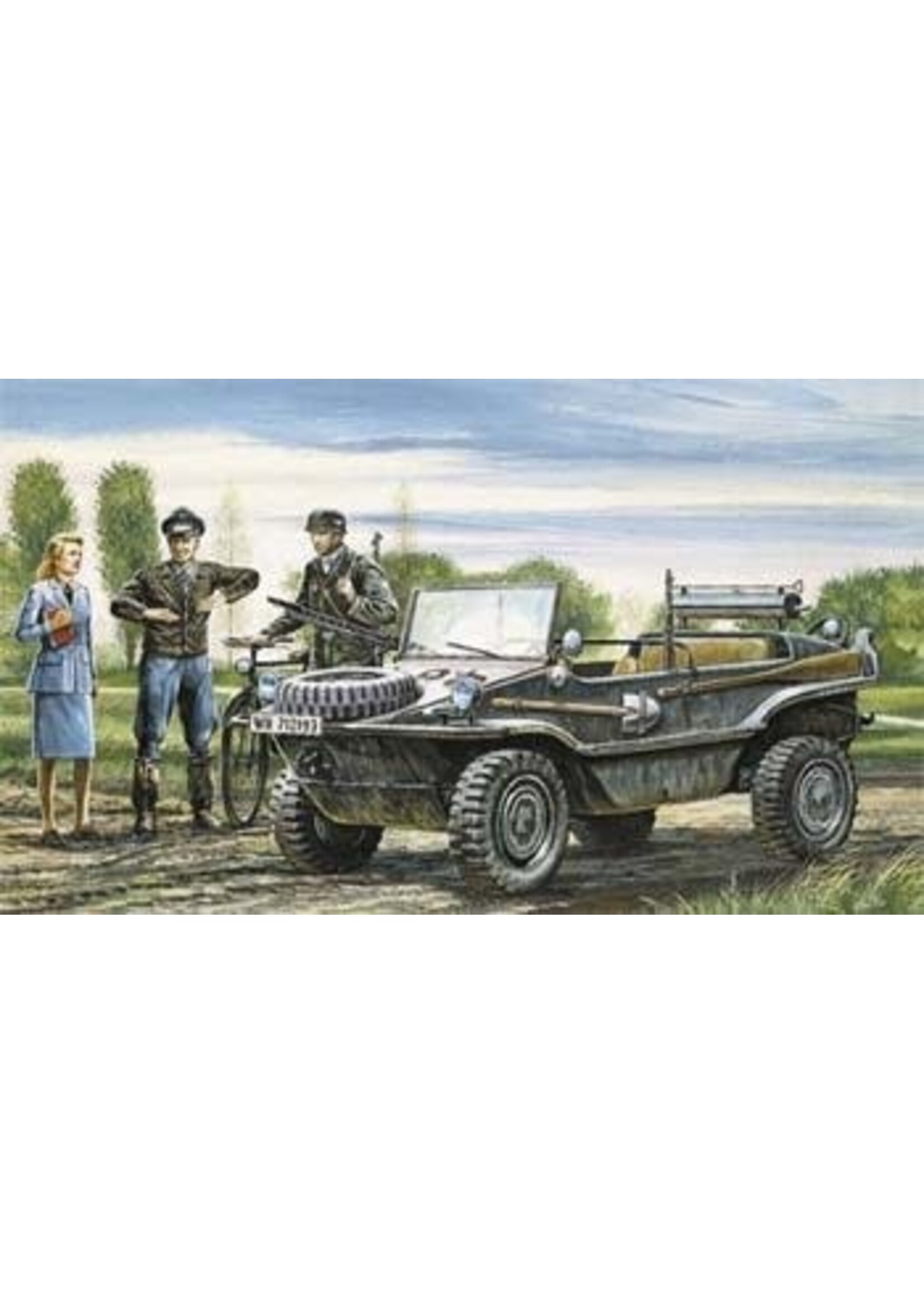 Italeri ***ITA0313 Schwimmwagen Kfz.II VW Typ 166 (1/35)