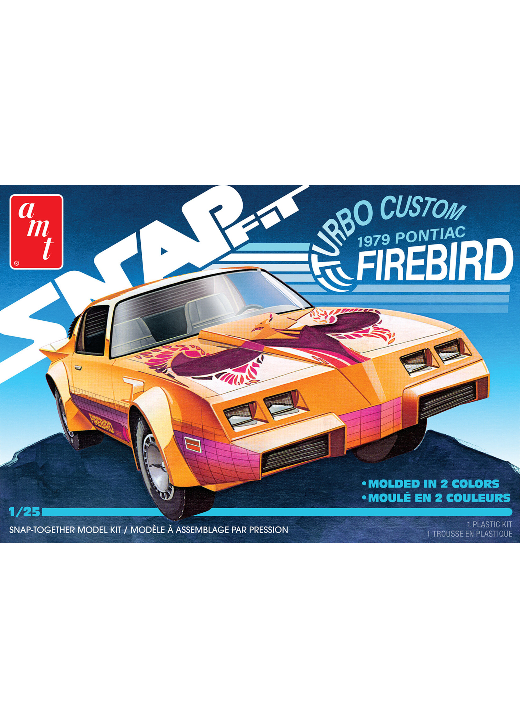 AMT ***AMT1211 1979 Pontiac Firebird Turbo SnapFit (1/25)