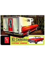 AMT AMT1364 1965 Chevy El Camino With Camper (1/25)