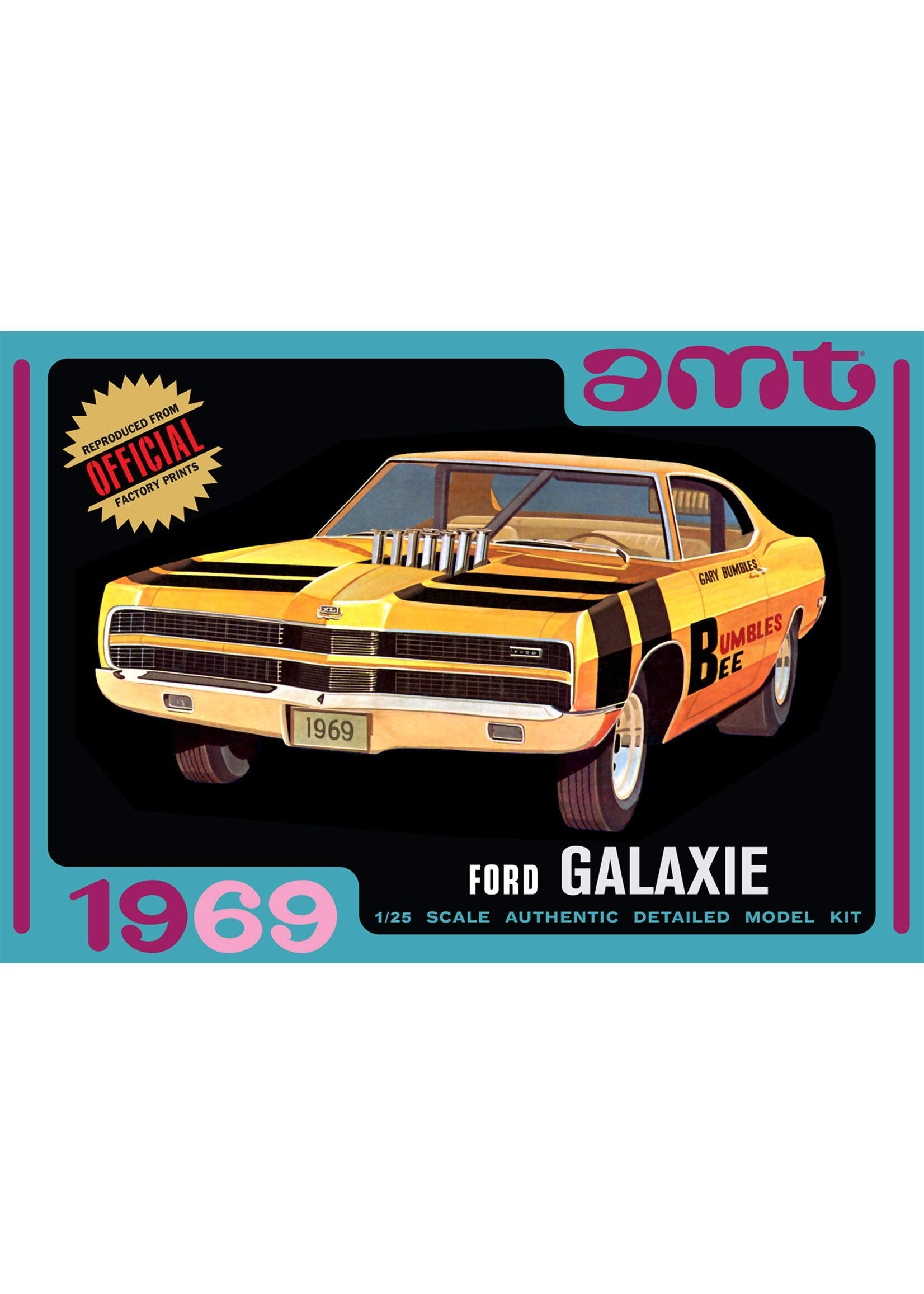 AMT ***AMT1373 1969 Ford Galaxie Hardtop (1/25)