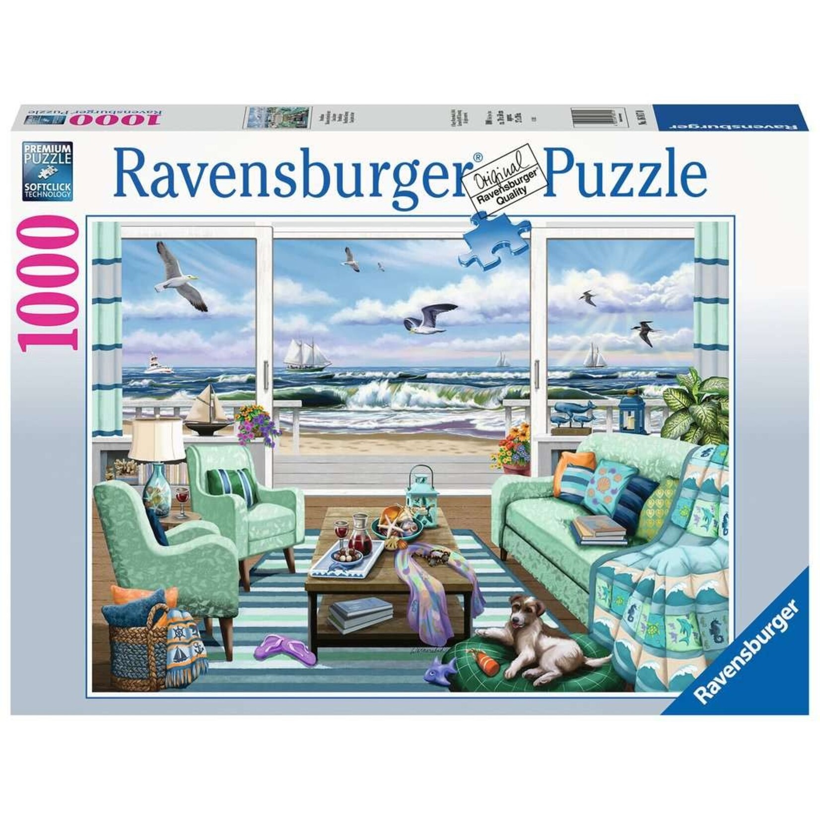 Ravensburger RAV12000553 Beachfront Getaway (Puzzle1000)