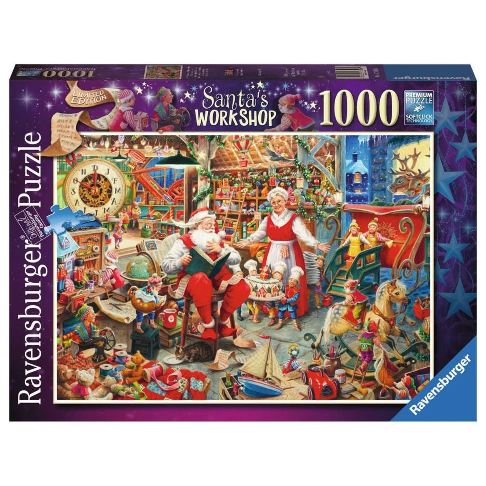 Ravensburger RAV17300 Santas Workshop (Puzzle1000)