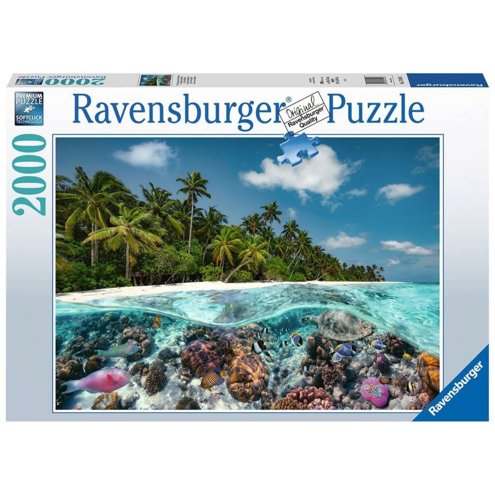 Ravensburger RAV17441 A Dive in the Maldives (Puzzle2000)