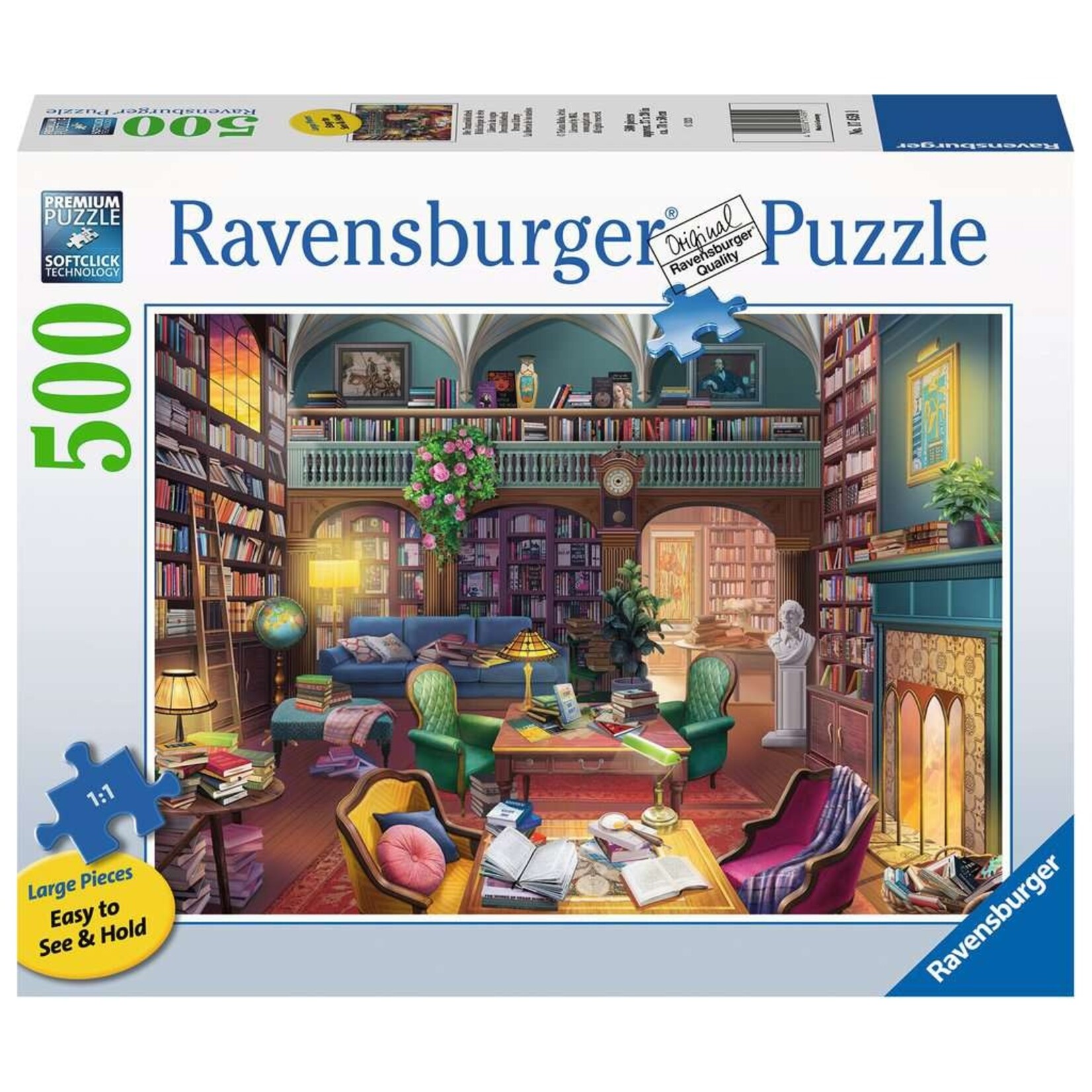 Ravensburger RAV17459 Dream Library (Puzzle500)